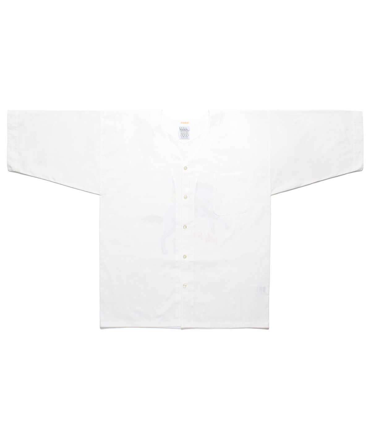 ワコマリア　テーラード　ベスト　vetements オフホワイト WACKOMARIA《ワコマリア》WASHED HEAVY WEIGHT CREW NECK T