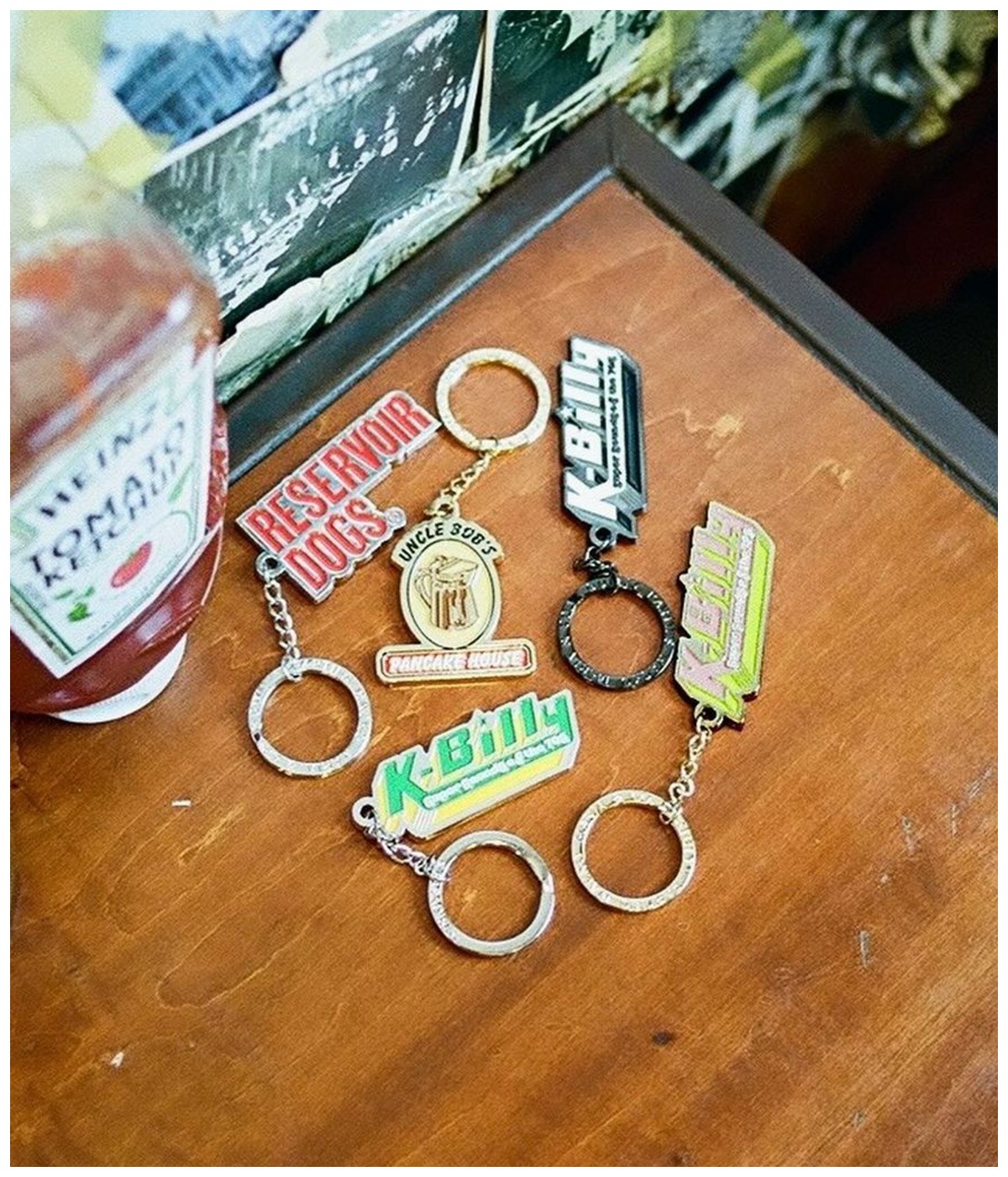 RESERVOIR DOGS / KEY RING (TYPE-1)【SILVER】