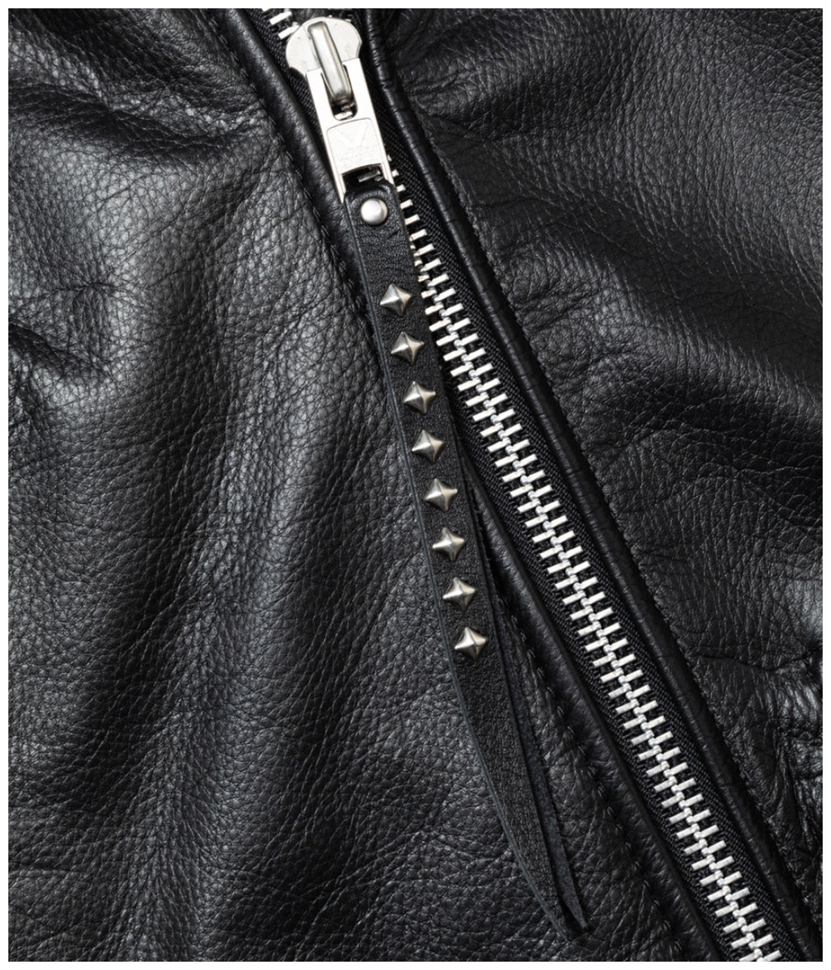 VANSON LEATHER®︎ OVER SIZE DOUBLE RAIDERS JACKET【BLACK】｜CALEE