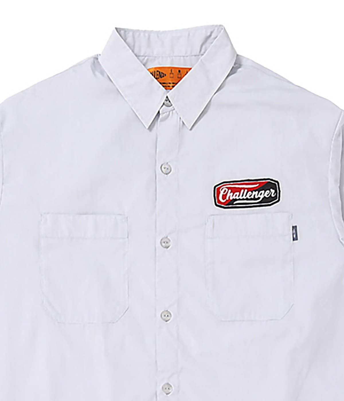 トップス M GRAY CHALLENGER L/S PATCHED WORK SHIRT L/S PATCHED WORK SHIRT【GRAY】｜CHALLENGER｜MELTING POT（正規取扱