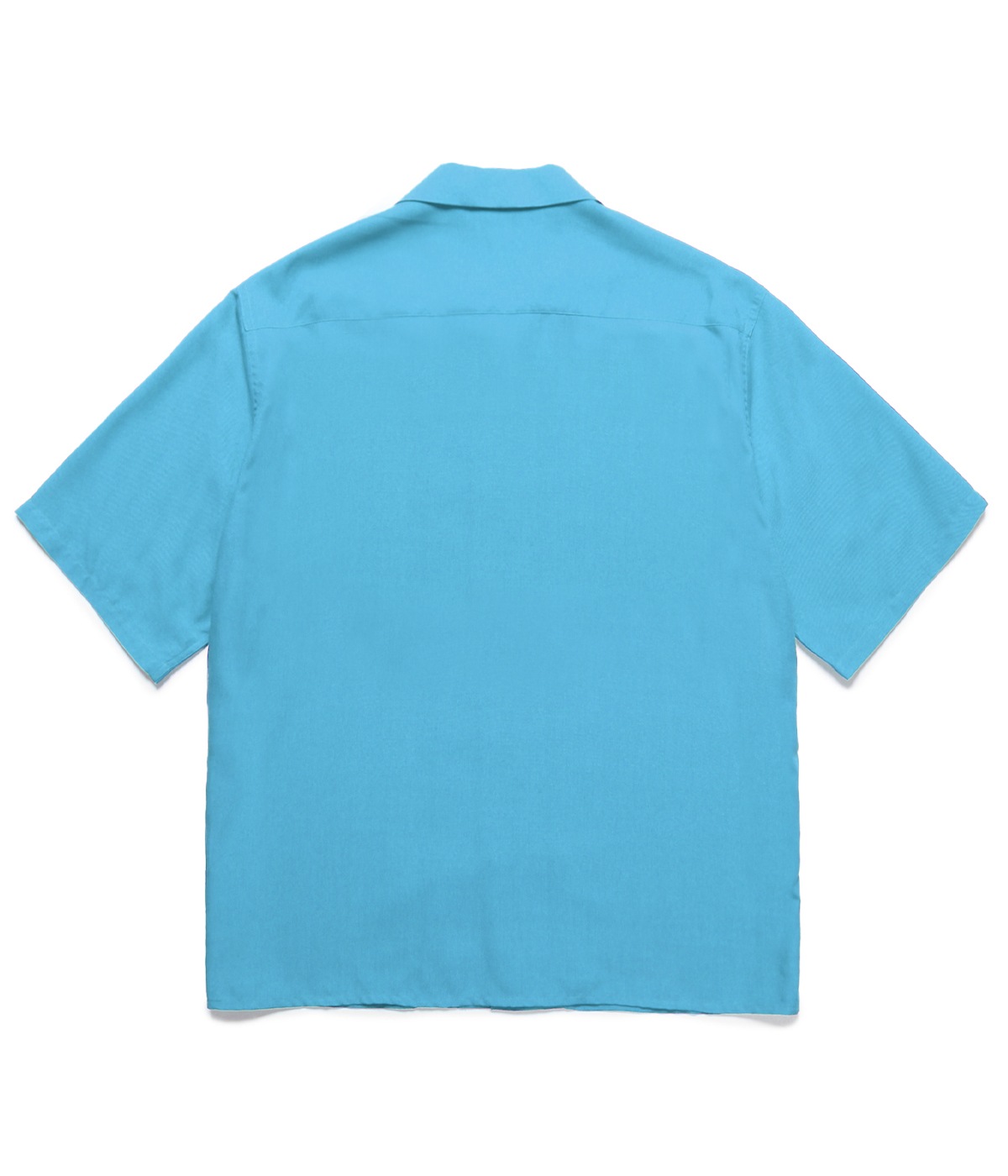 50'S OPEN COLLAR SHIRT (TYPE-2)【BLUE】