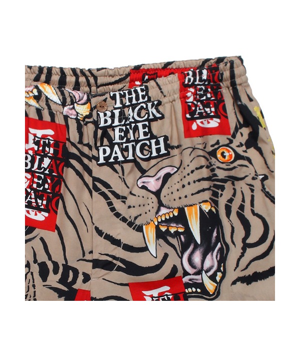 BlackEyePatch / HAWAIIAN SHORTS【BEIGE】｜WACKO MARIA｜MELTING POT