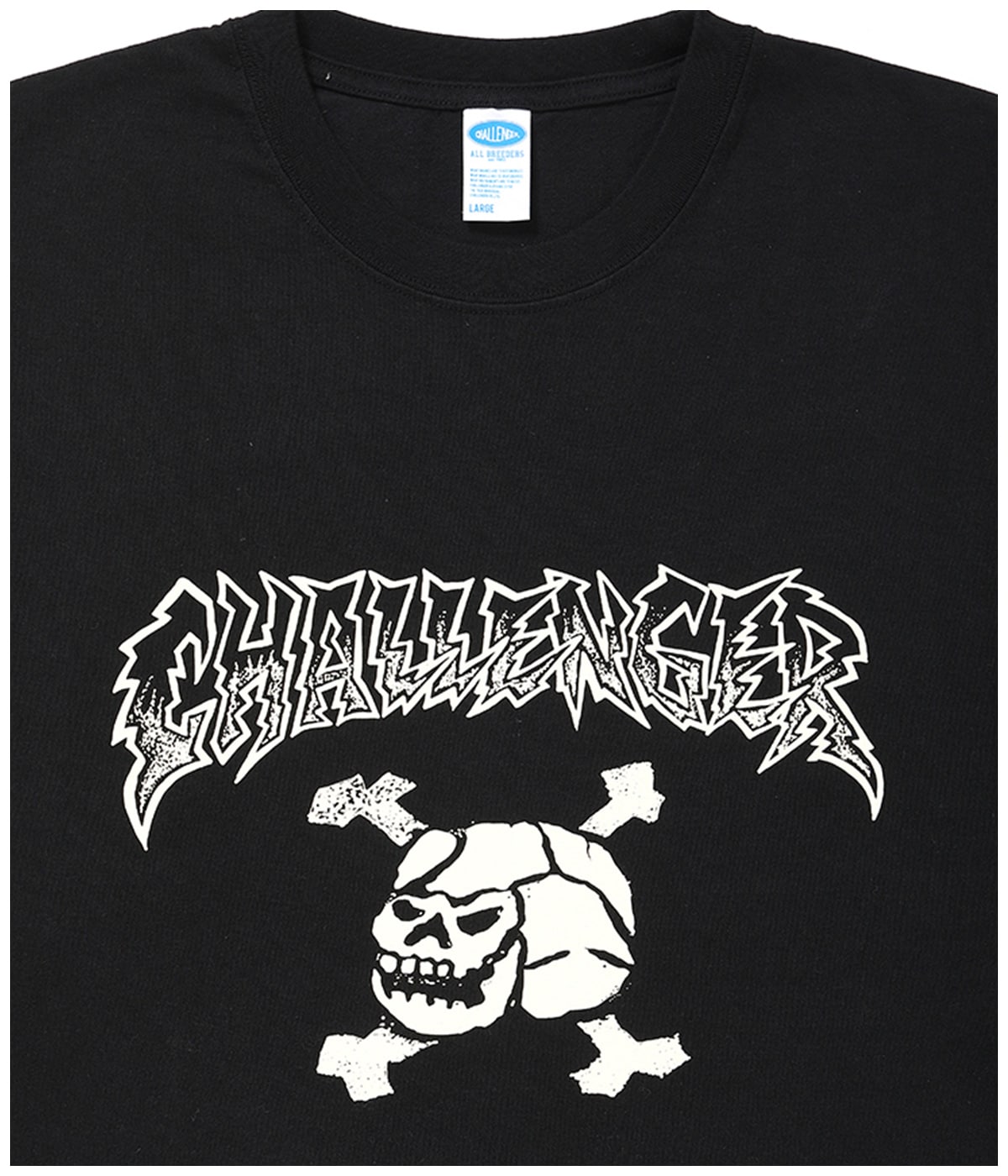 SKULL TEE【BLACK】