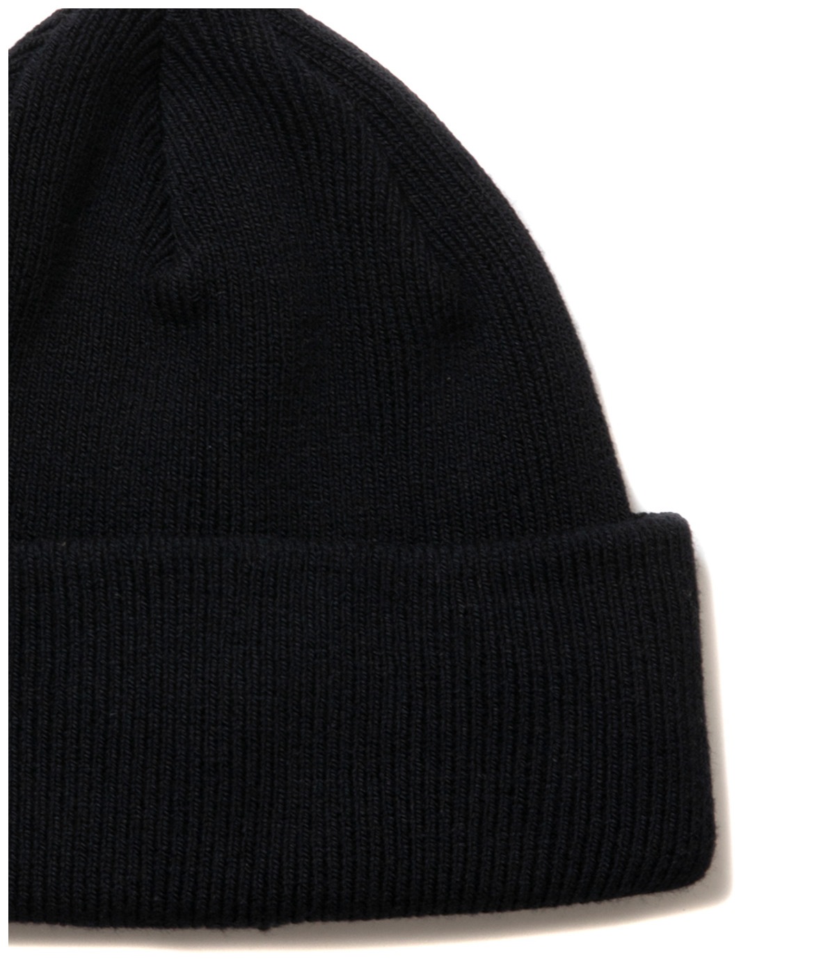 S/R Cuffed Beanie【BLACK】