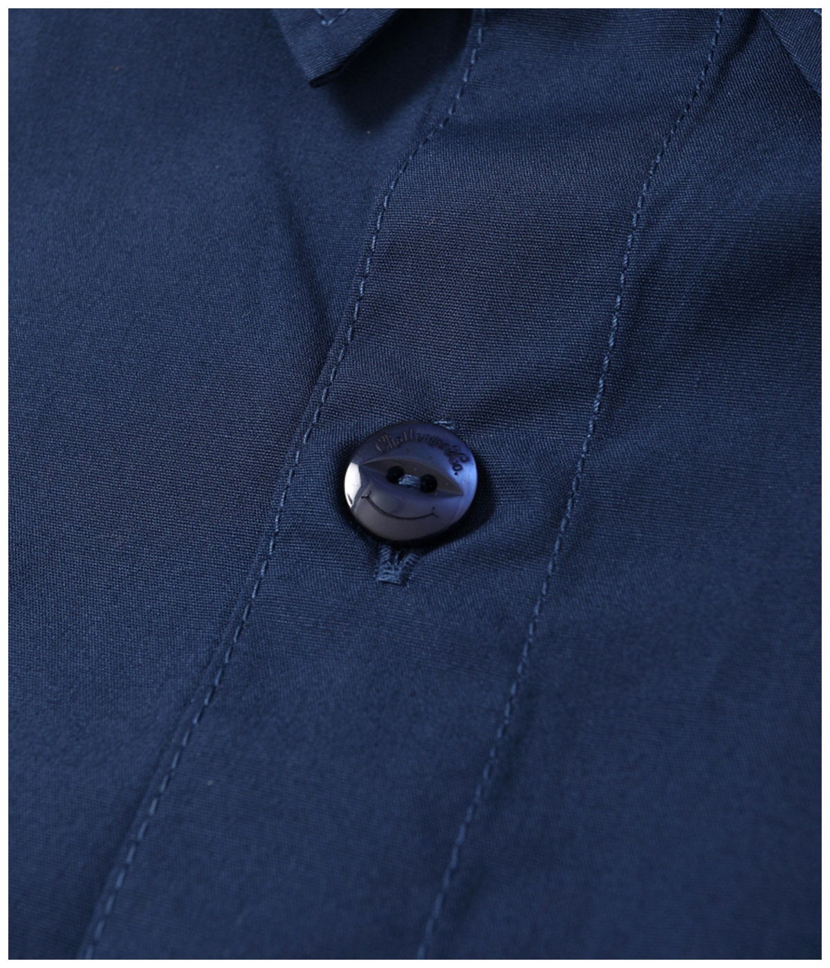 L/S PATCHED WORK SHIRT【NAVY】