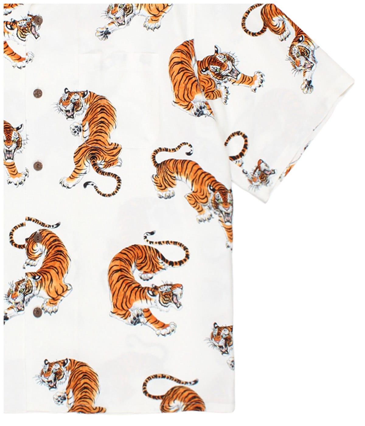 TIM LEHI / HAWAIIAN SHIRT (TYPE-3)【WHITE】