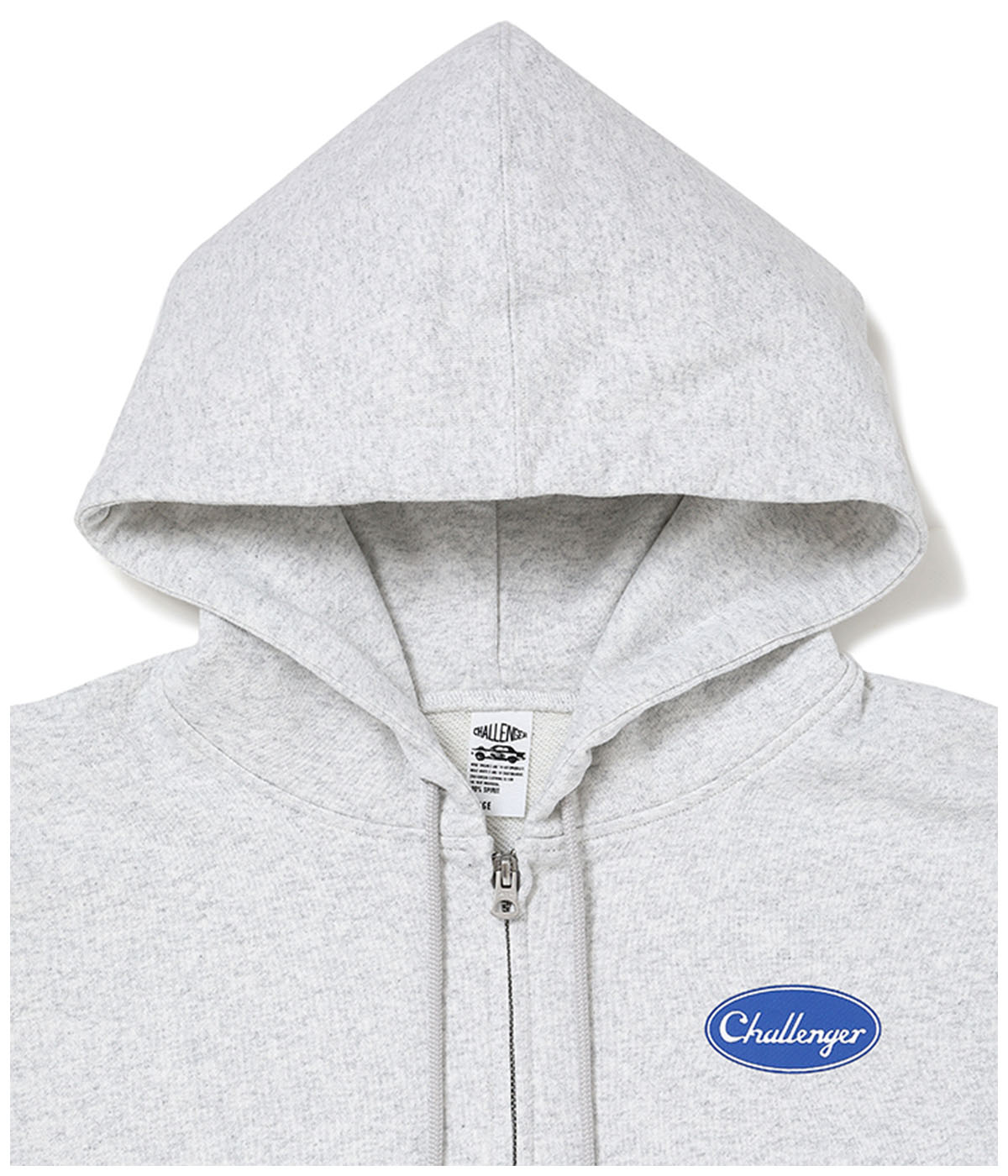 BRIGADE ZIP HOODIE【GRAY】