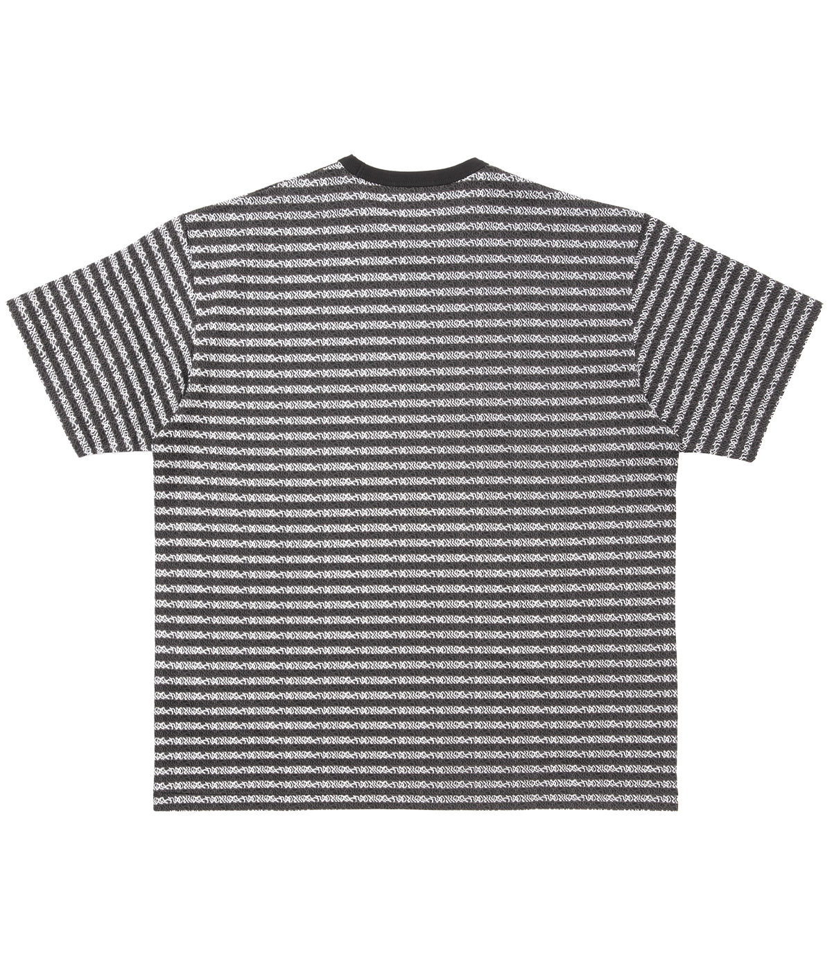トップス Supima Jacquard Border S/S Tee Supima Jacquard Border S/S Tee【BLACK】｜COOTIE PRODUCTIONS