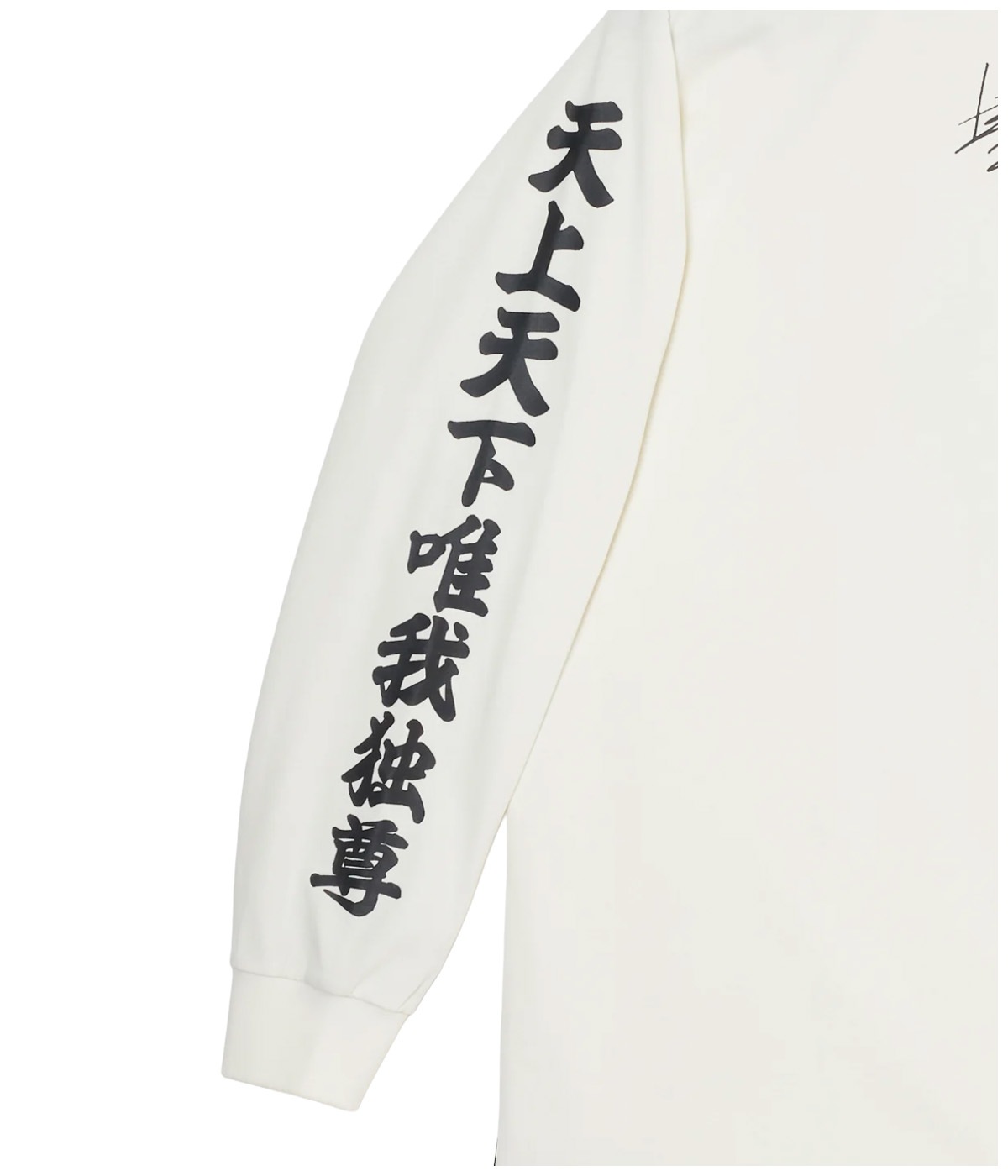 Rolling stones rip&tongue pigment L/S tee【WHITE】｜BUENA VISTA