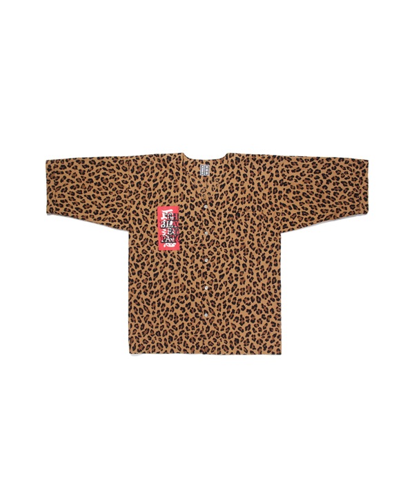 BlackEyePatch / LEOPARD DABO SHIRT【BROWN】｜WACKO MARIA｜MELTING