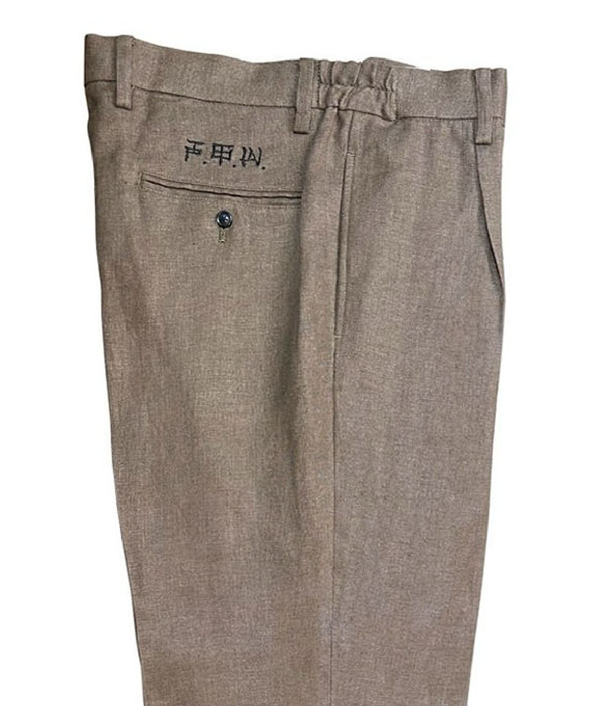 F.T.W. HEMP EASY TROUSERS【BROWN】