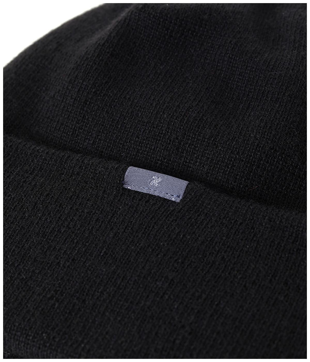 CRUSH LOGO KNIT CAP【BLACK】｜CHALLENGER｜MELTING POT（正規取扱店