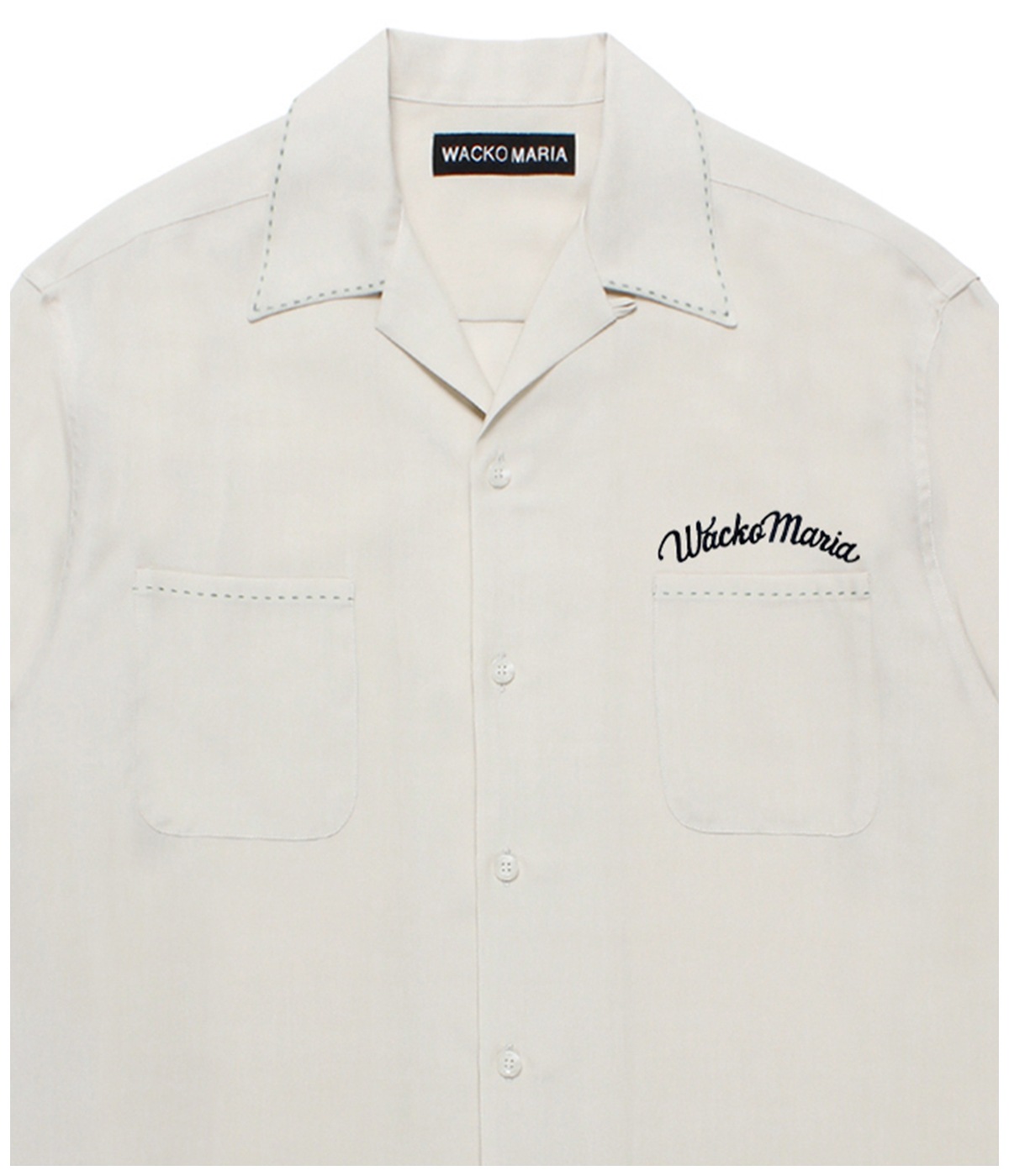 50'S OPEN COLLAR SHIRT (TYPE-2)【IVORY】