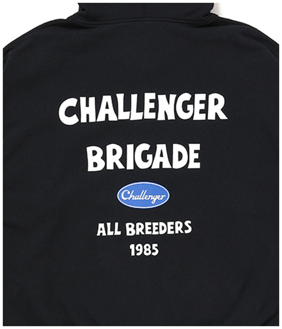 BRIGADE ZIP HOODIE【BLACK】