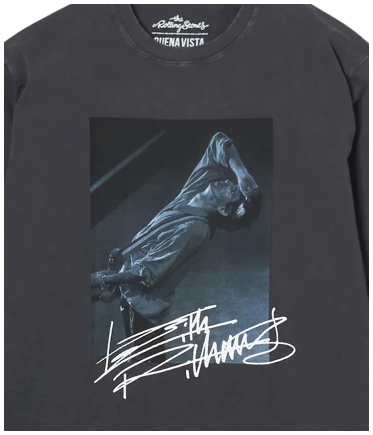 Keith Richards 激レアTシャツ Hanes Lサイズ Keith Richards pigment L/S tee【BLACK】｜BUENA VISTA｜MELTING POT