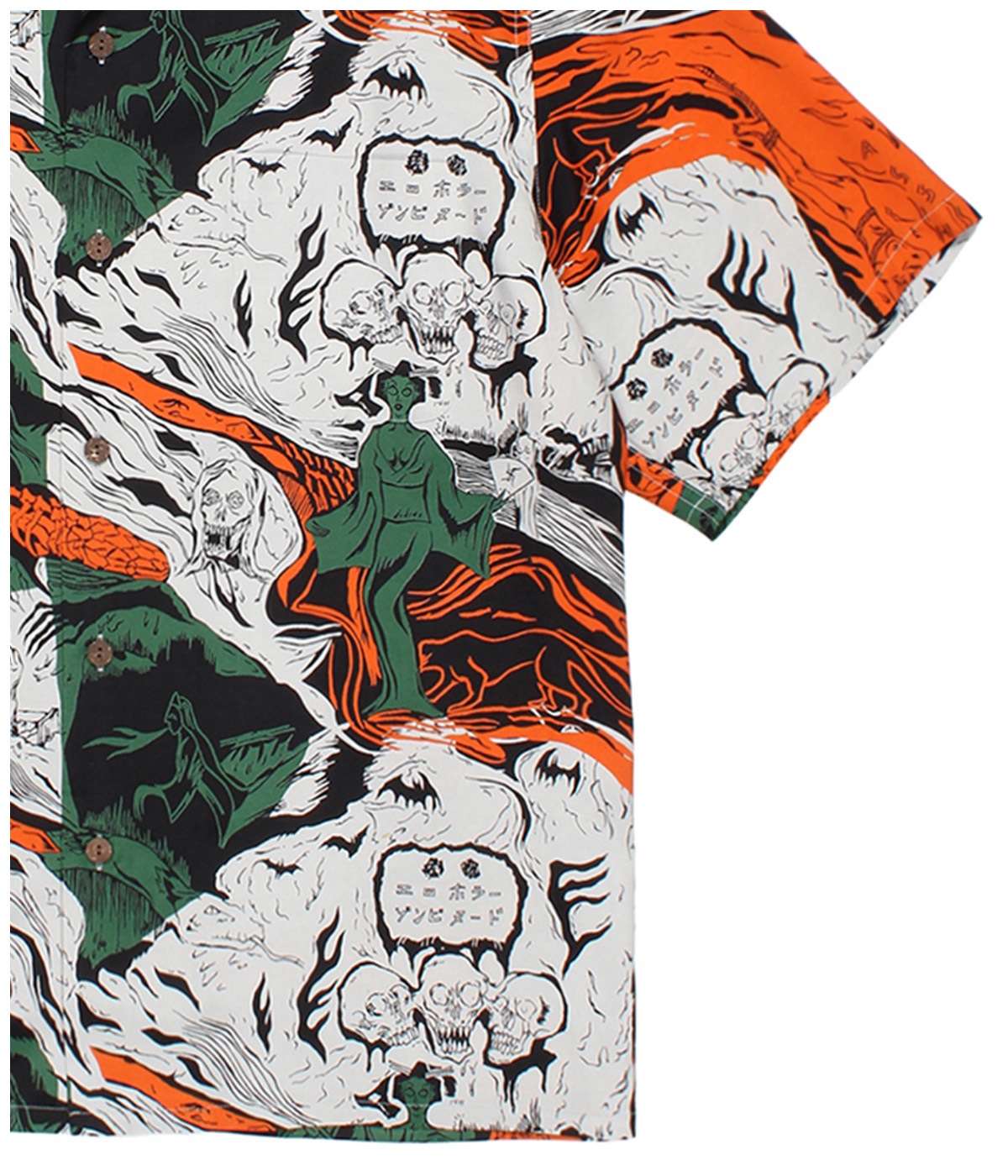 HAWAIIAN SHIRT (TYPE-1)【GRAY】