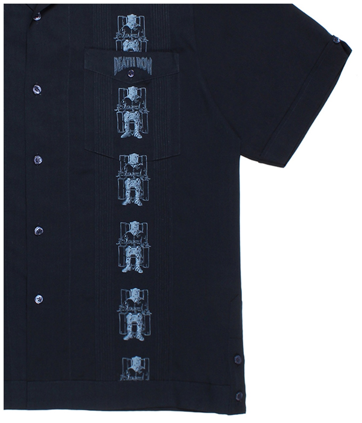 DEATH ROW RECORDS / CUBA SHIRT【NAVY】