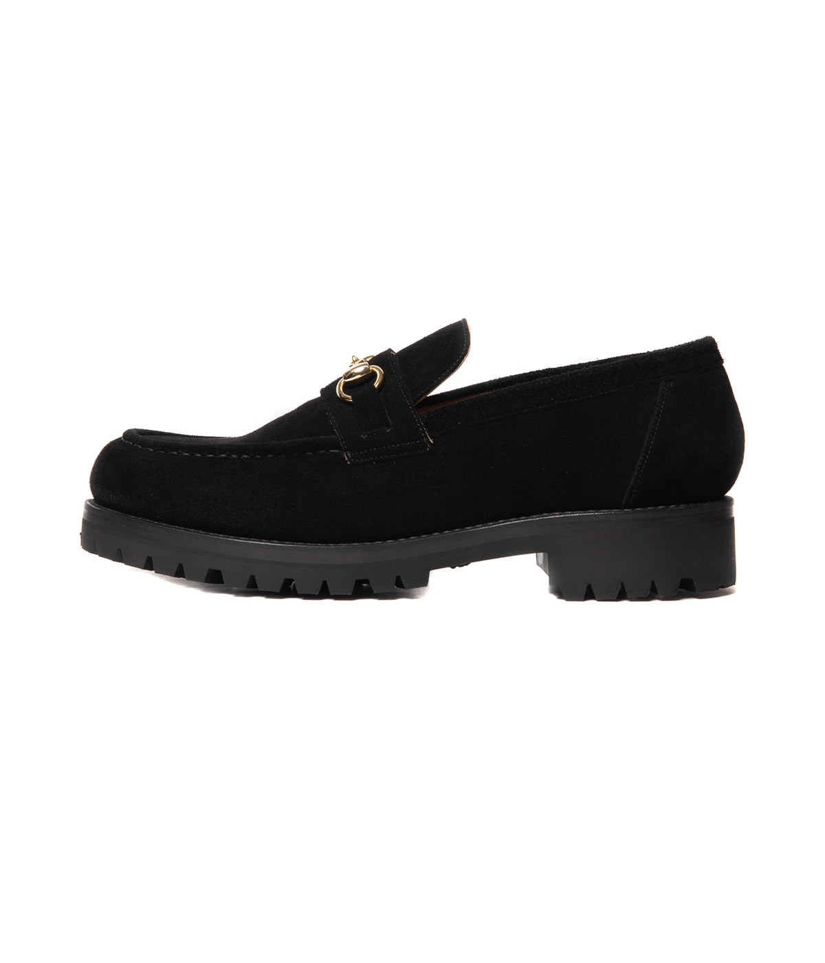 Raza Bit Loafer (Suede)【BLACK】