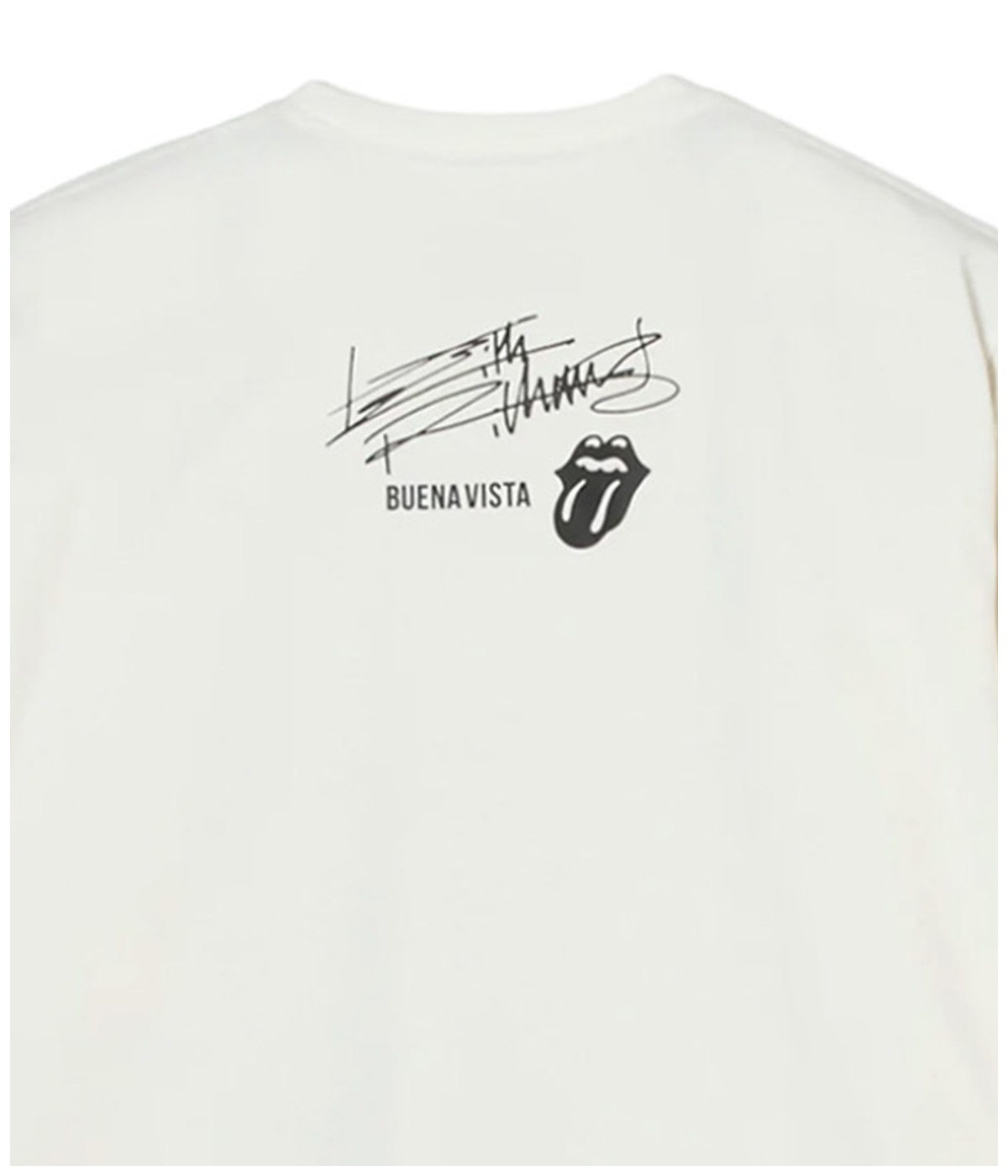 Keith Richards pigment L/S tee【WHITE】