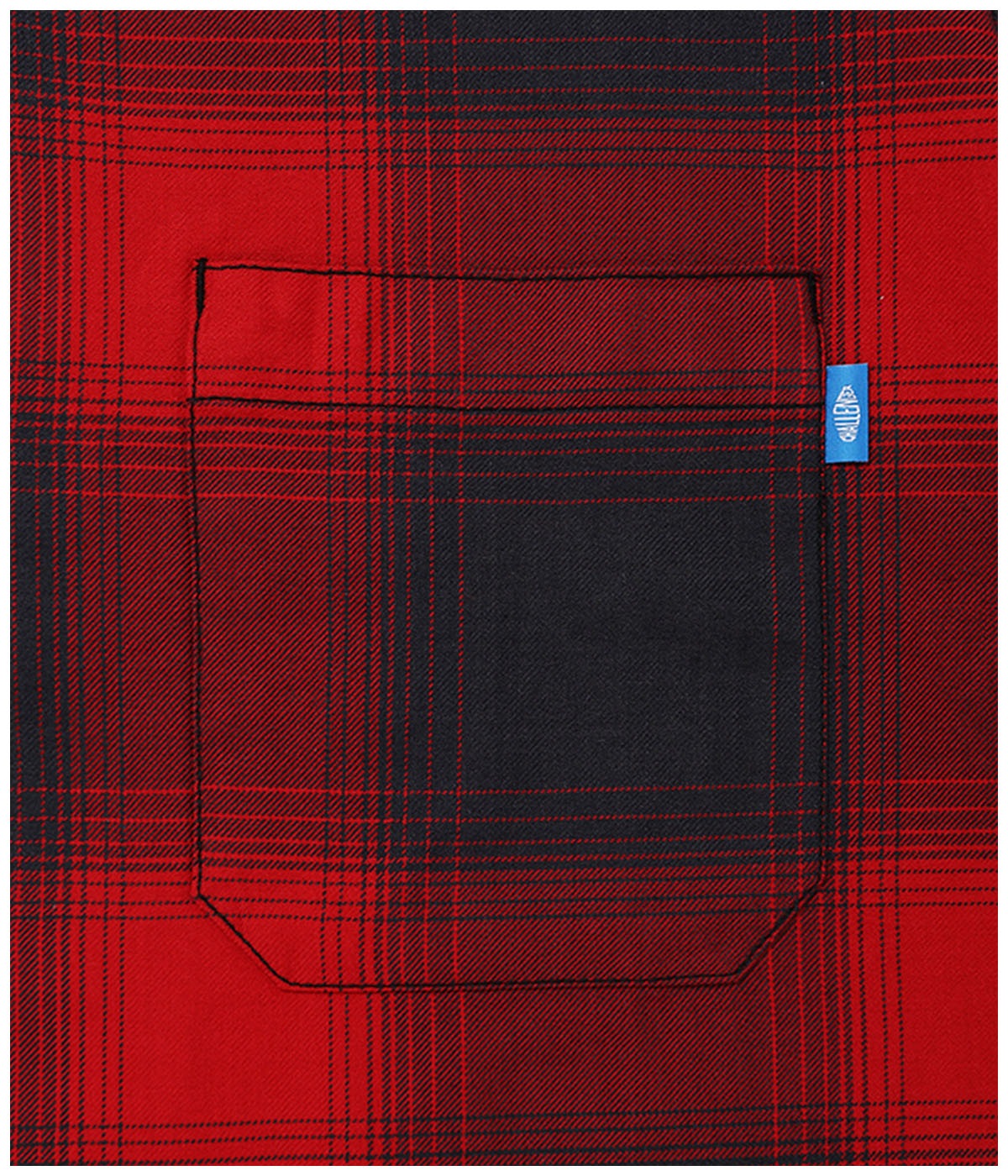SHADOW CHECK SHIRT【RED】