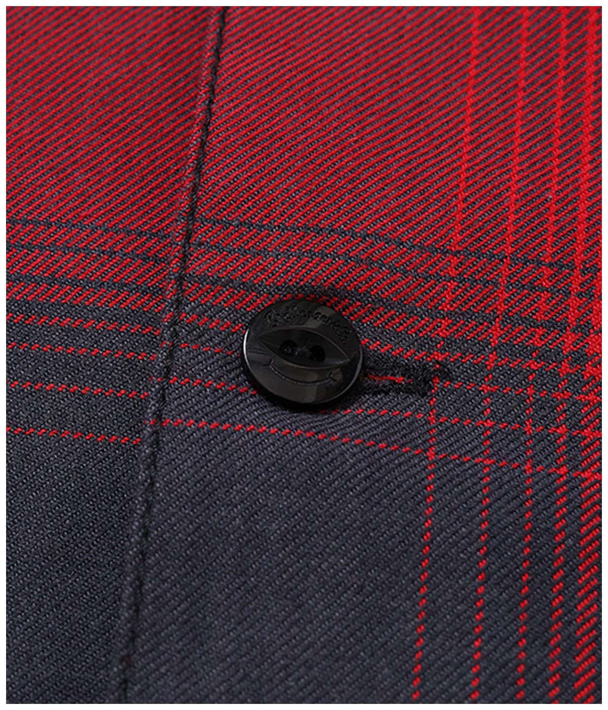 SHADOW CHECK SHIRT【RED】