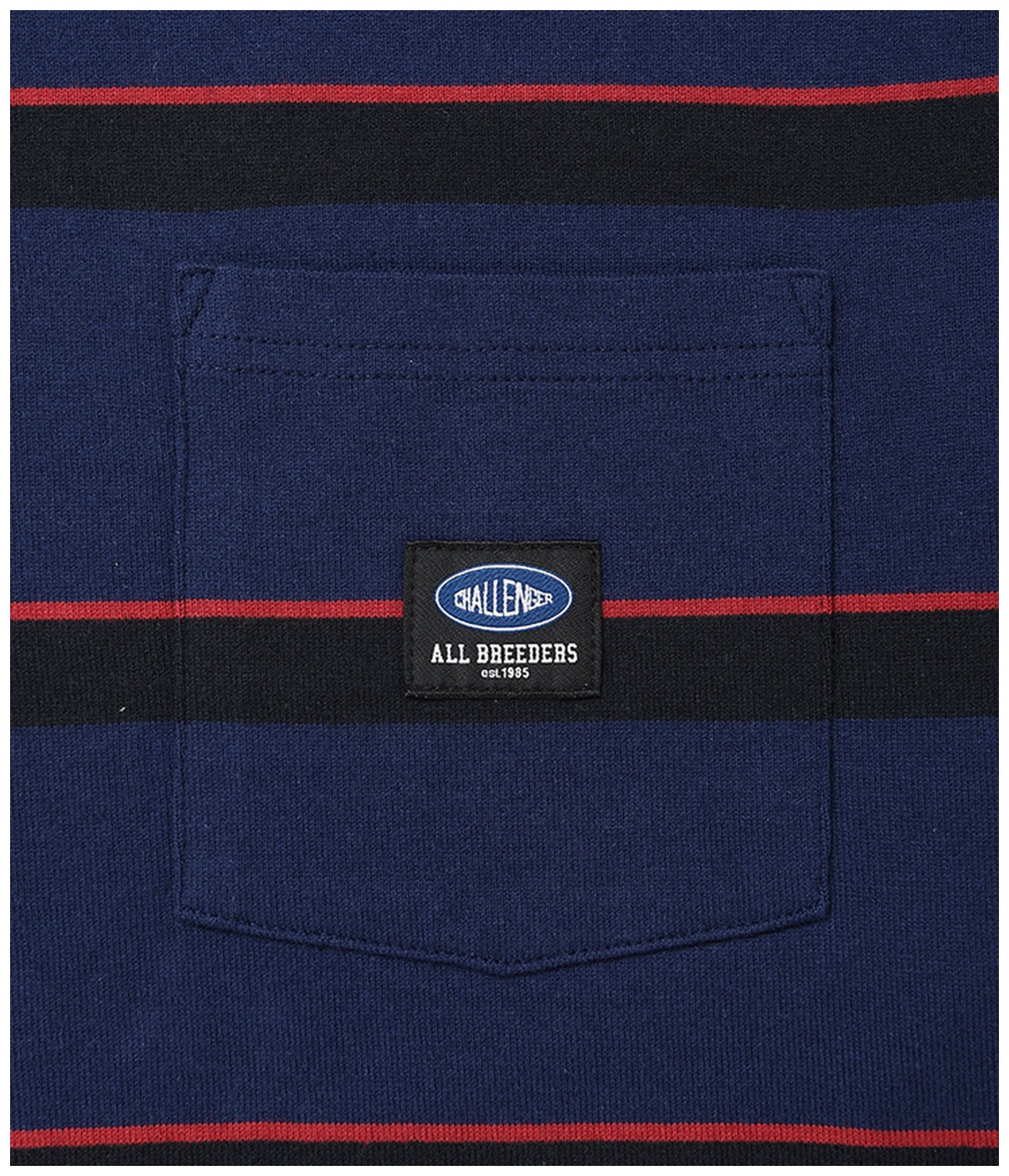S/S AUTHENTIC BORDER TEE【NAVY】