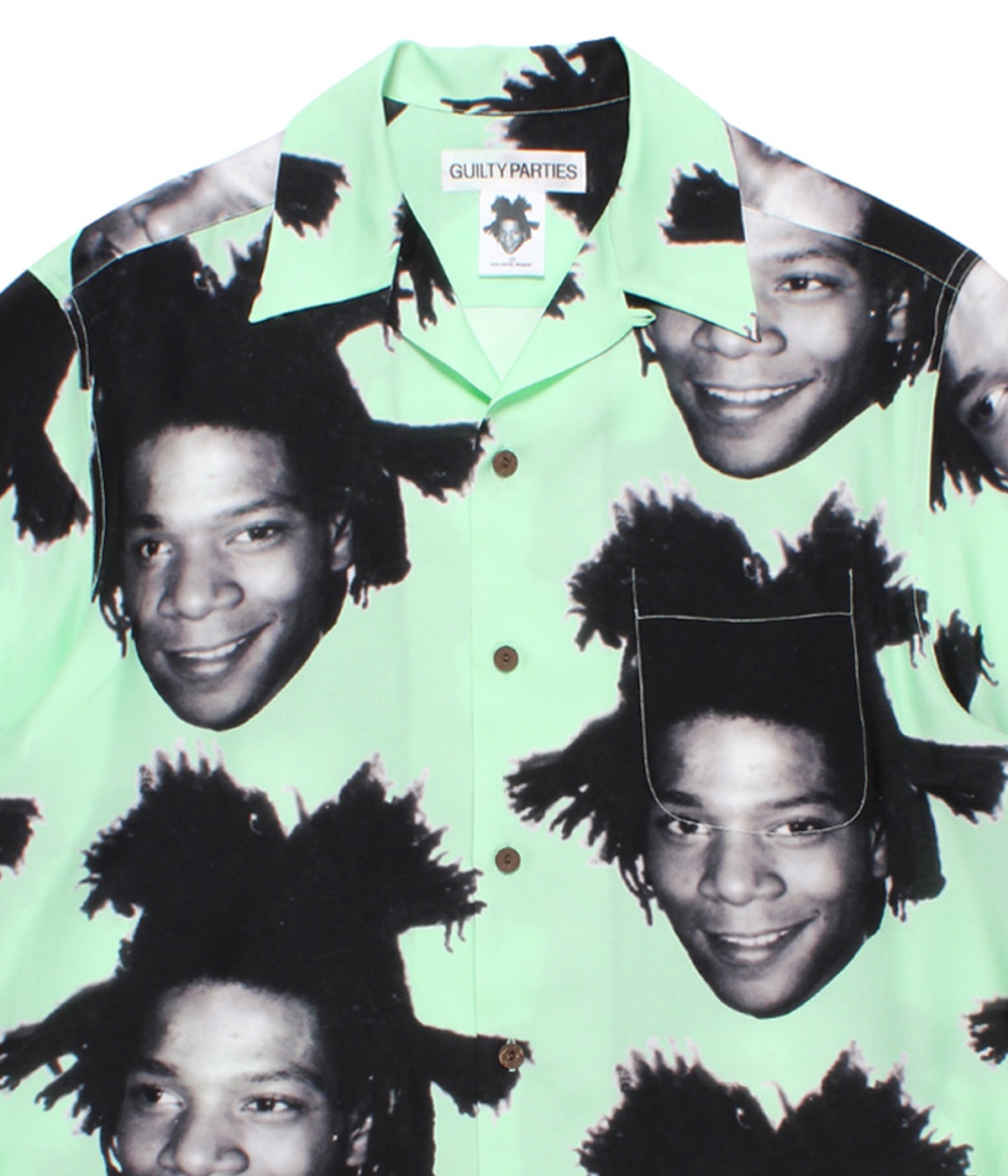 JEAN-MICHEL BASQUIAT / S/S HAWAIIAN SHIRT (TYPE-1)【MINT】｜WACKO