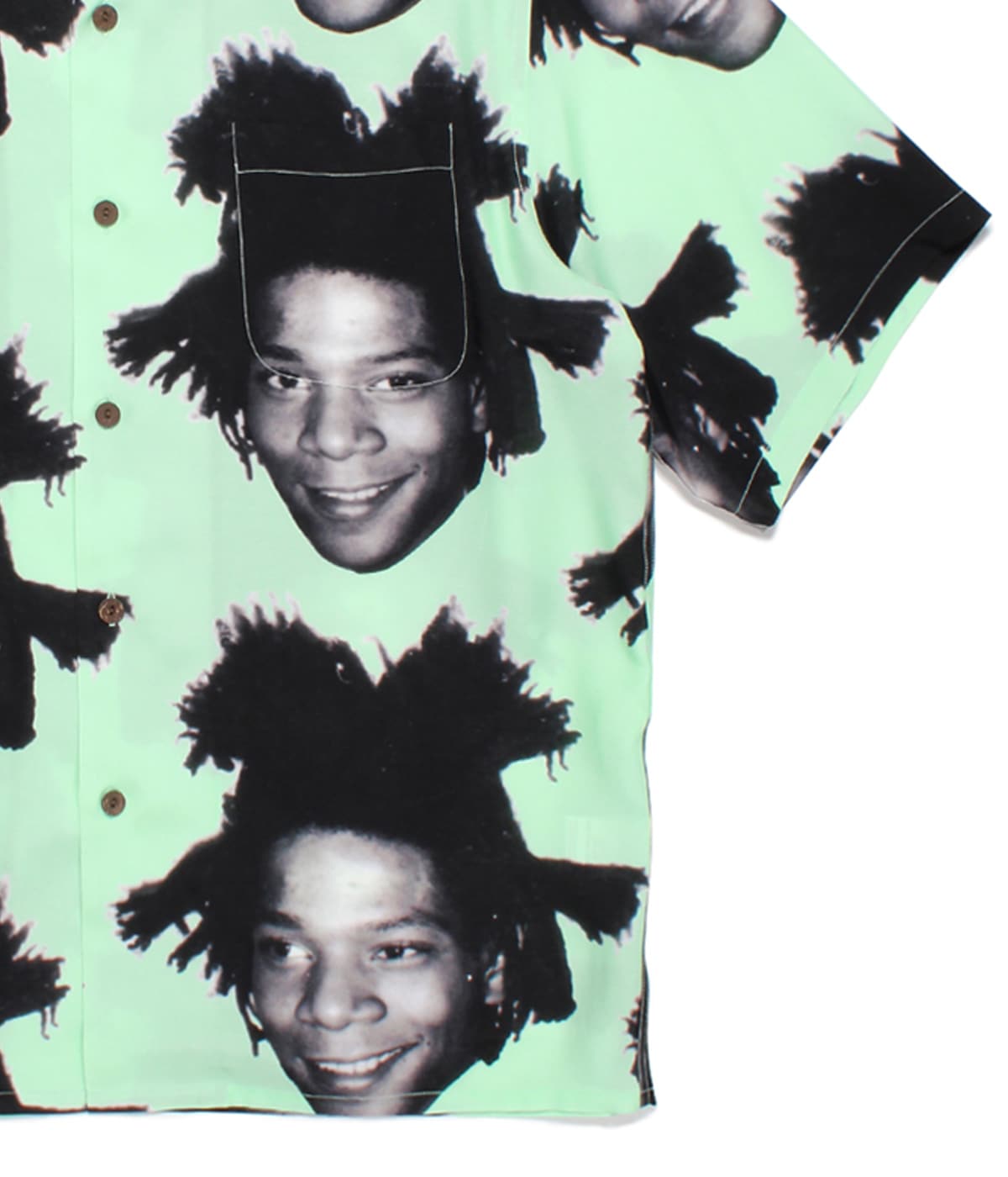 JEAN-MICHEL BASQUIAT / S/S HAWAIIAN SHIRT (TYPE-1)【MINT】｜WACKO
