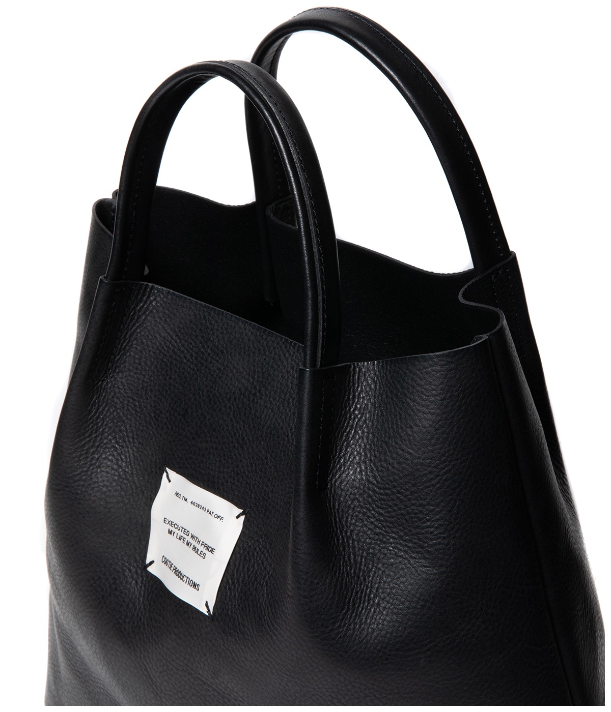 Leather Tote Bag【BLACK】｜COOTIE PRODUCTIONS®︎｜MELTING POT