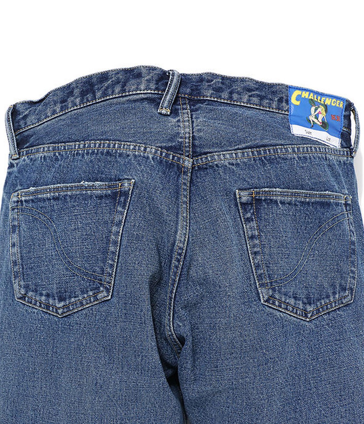 WASHED DENIM PANTS【WASHED INDIGO】｜CHALLENGER｜MELTING POT（正規