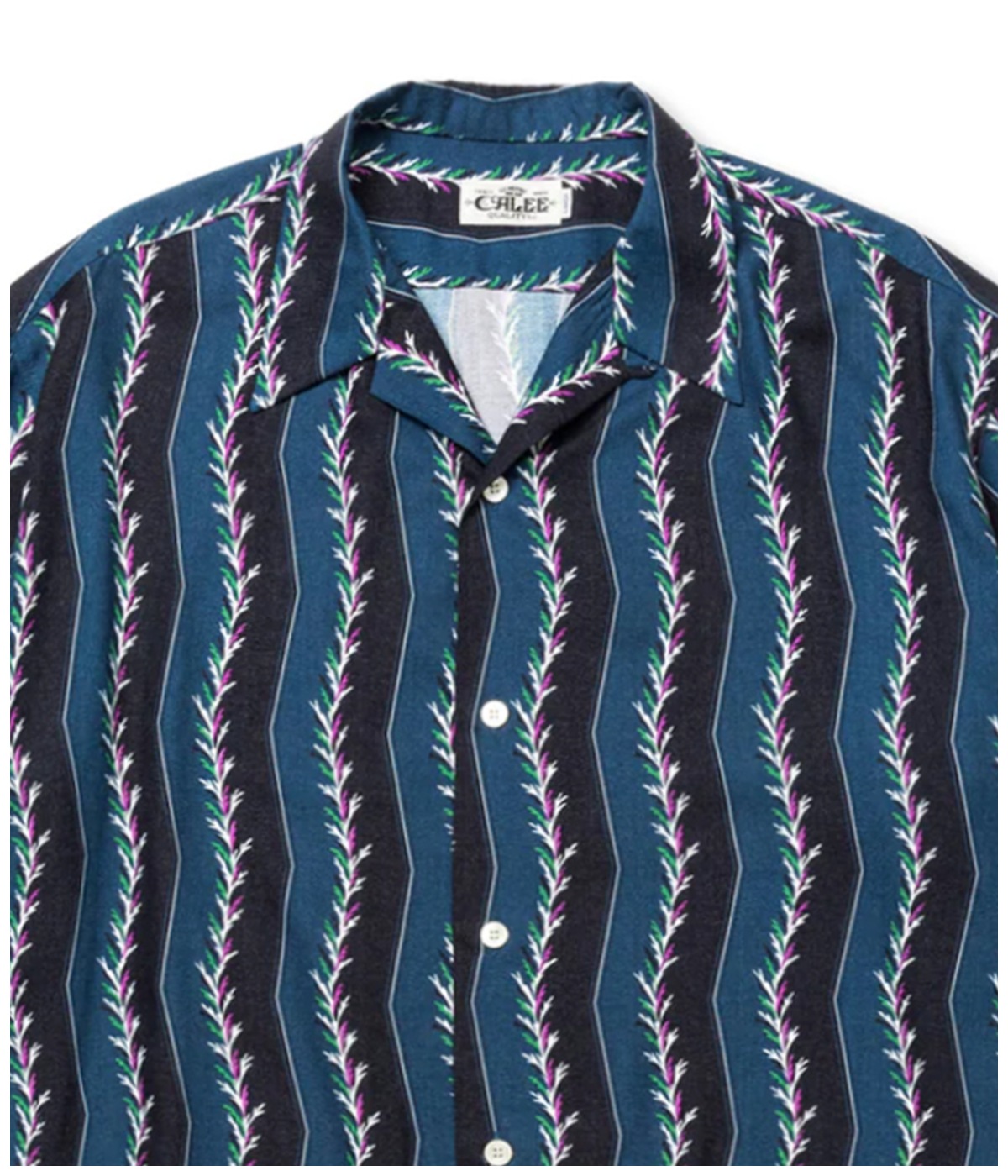 R/P ZIGZAG STRIPE SHIRT【NAVY】