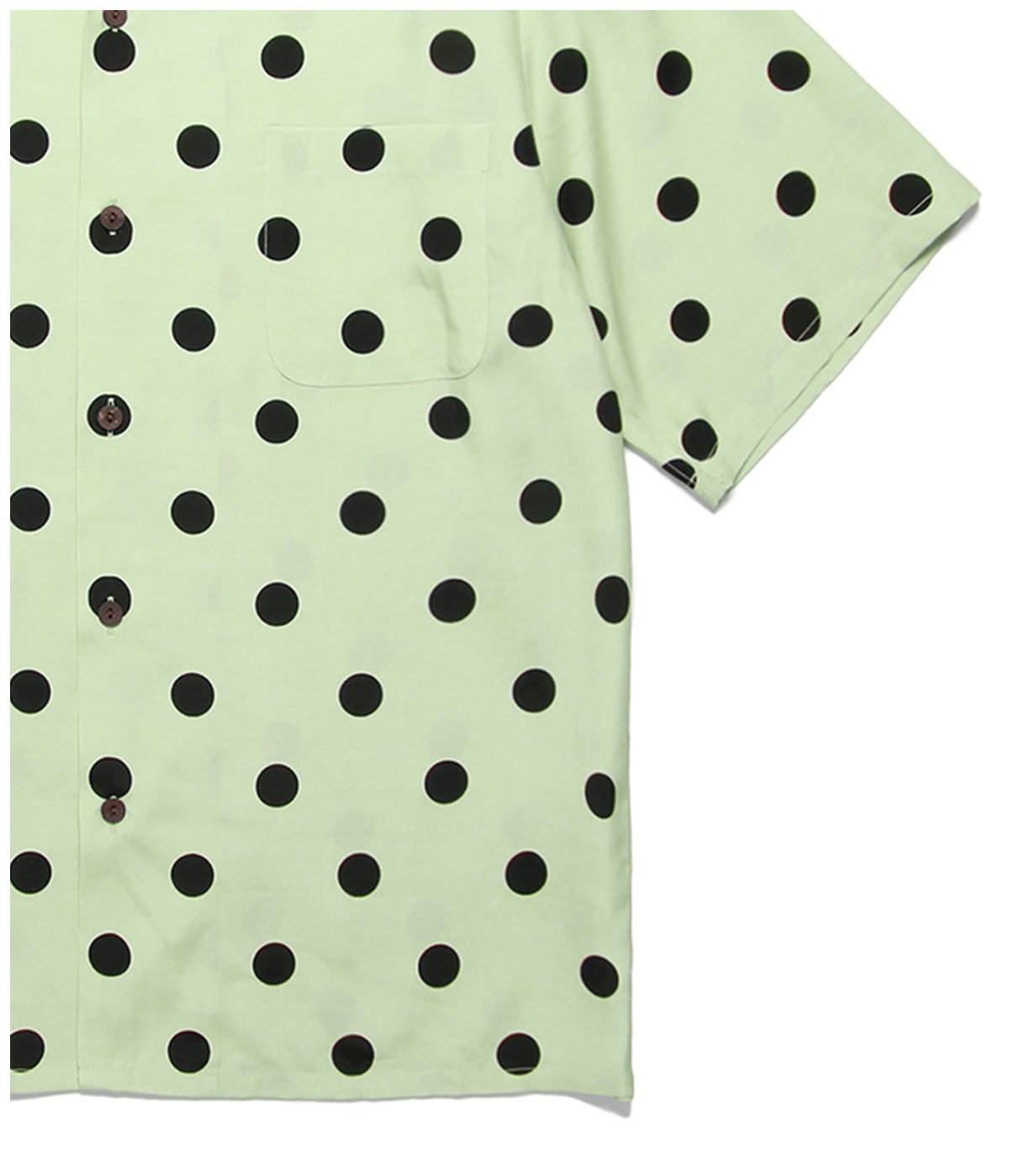 トップス XL WACKO MARIA DOTS OPEN COLLAR SHIRT WACKO MARIA(ワコマリア) / DOTS OPEN COLLAR SHIRT BLUE | - VITAL