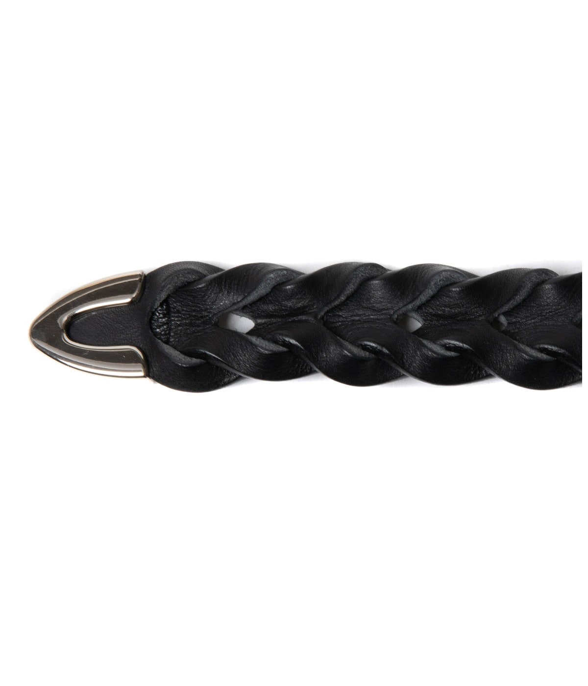 COOTIE Leather Braid Belt【SILVER】 Leather Braid Belt【SILVER】｜COOTIE PRODUCTIONS®︎｜MELTING POT
