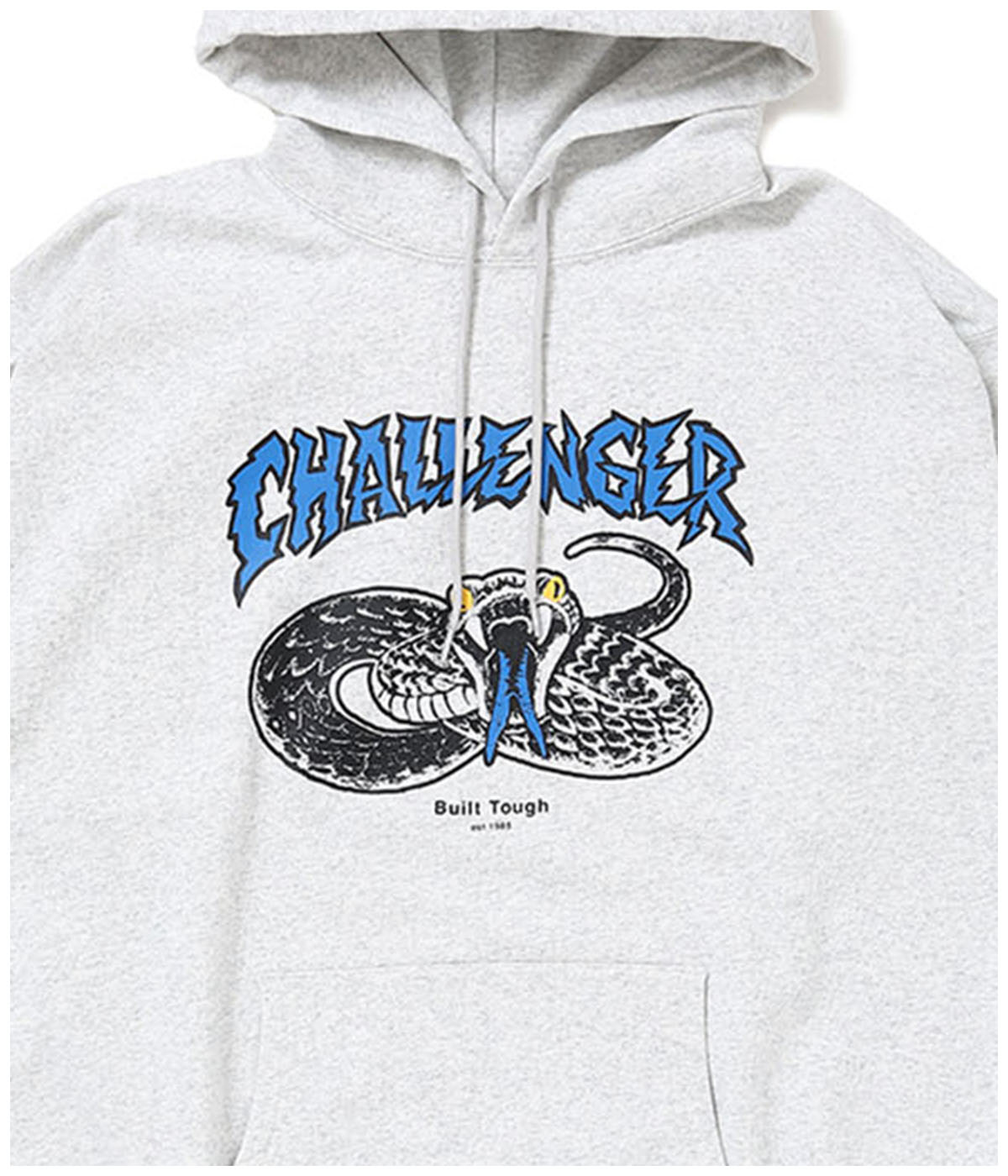 SNAKE HOODIE【GRAY】｜CHALLENGER｜MELTING POT（正規取扱店・通販）