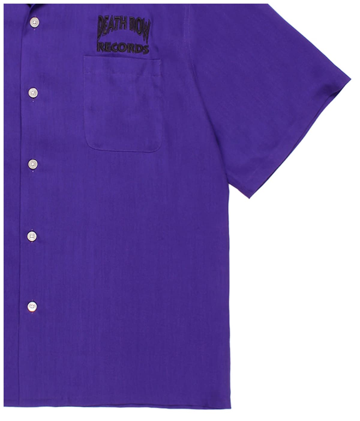 DEATH ROW RECORDS / 50'S OPEN COLLAR SHIRT【PURPLE】｜WACKO MARIA