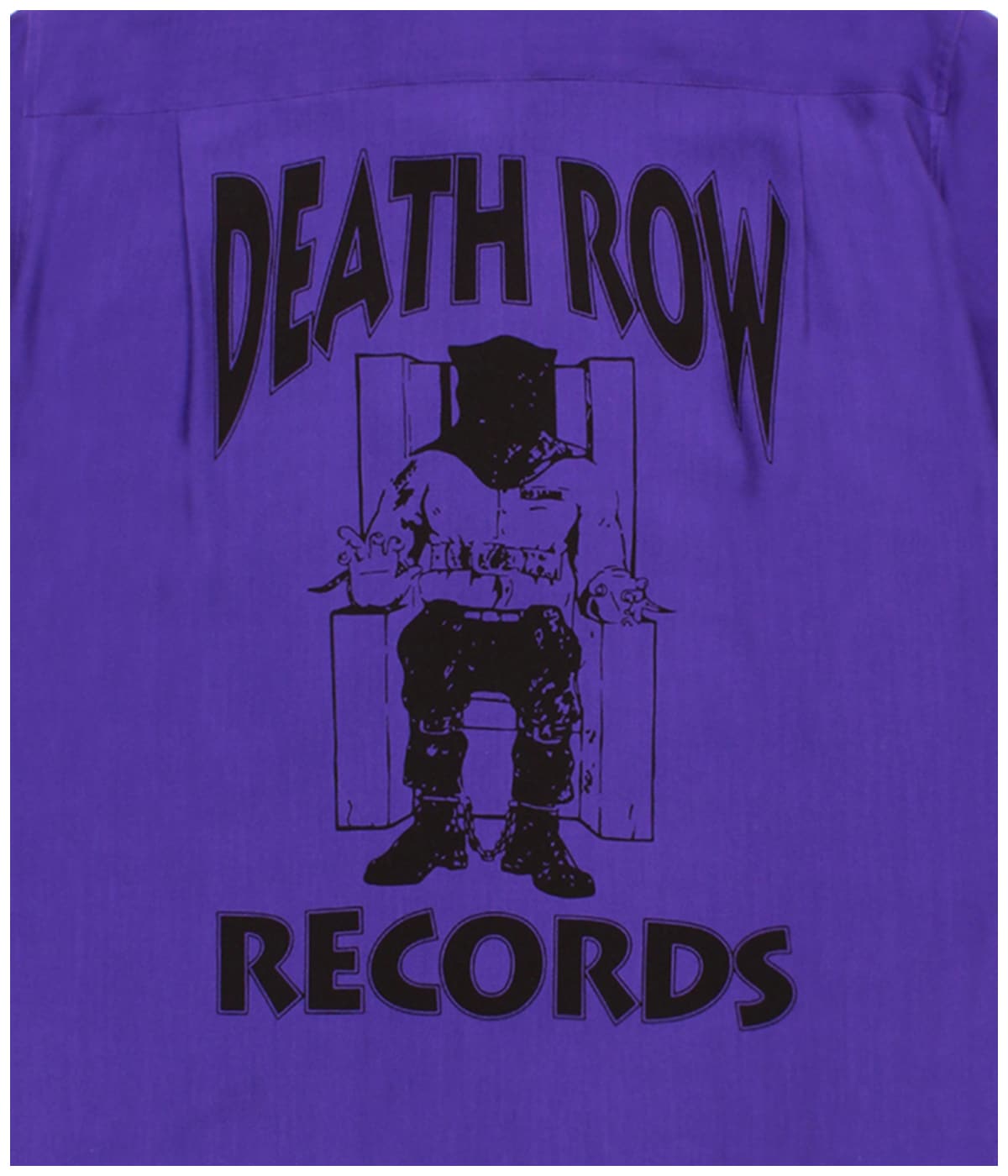 DEATH ROW RECORDS / 50'S OPEN COLLAR SHIRT【PURPLE】