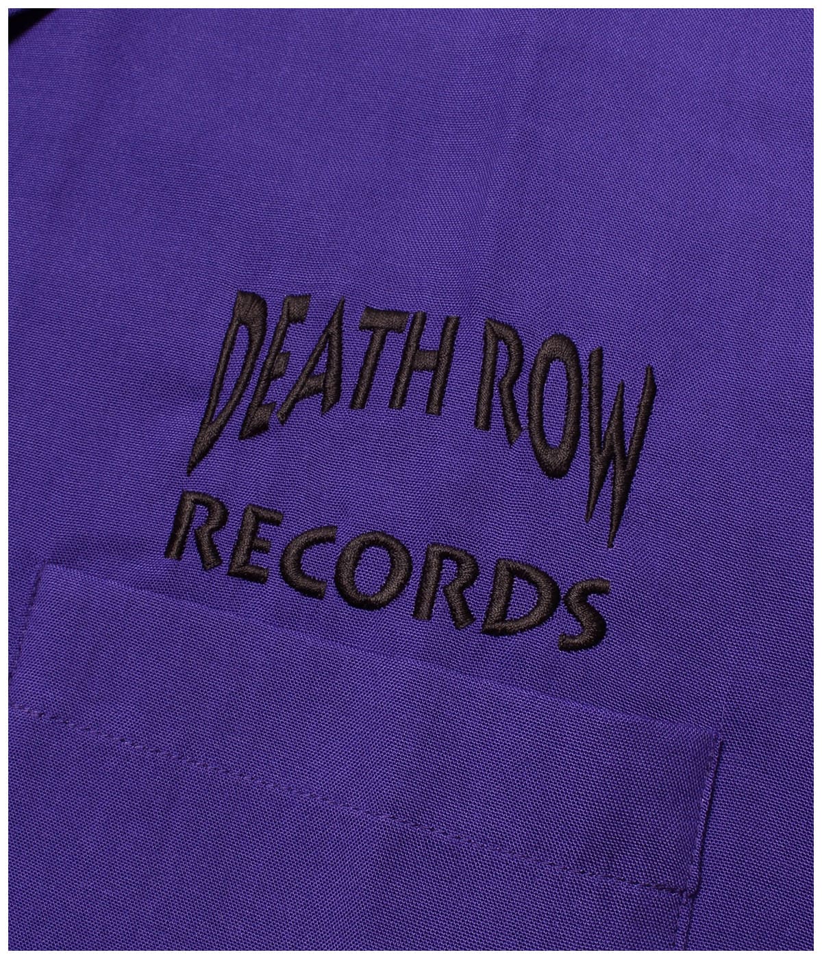 DEATH ROW RECORDS / 50'S OPEN COLLAR SHIRT【PURPLE】｜WACKO MARIA