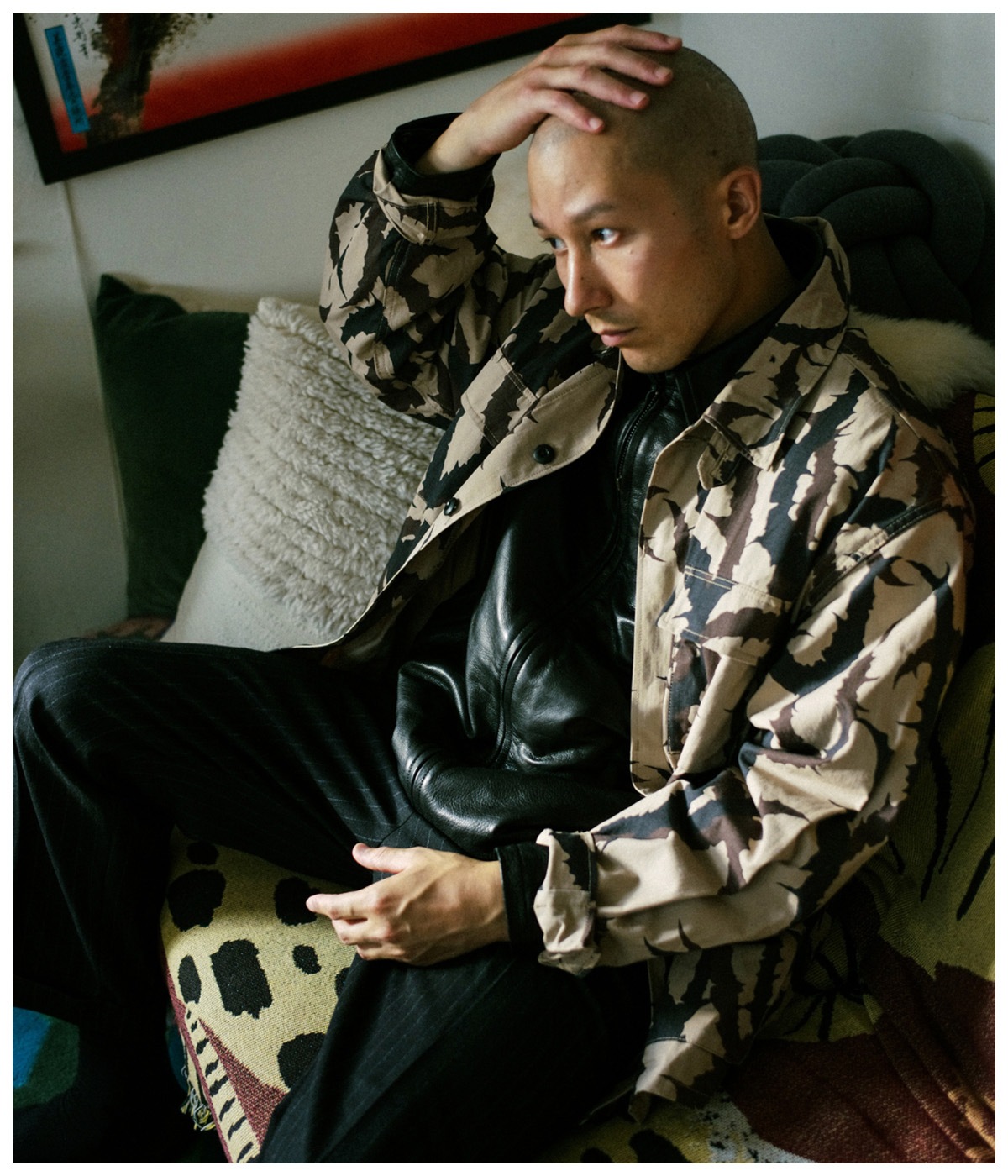 TRIBAL CAMO BDU JACKET【BEIGE】