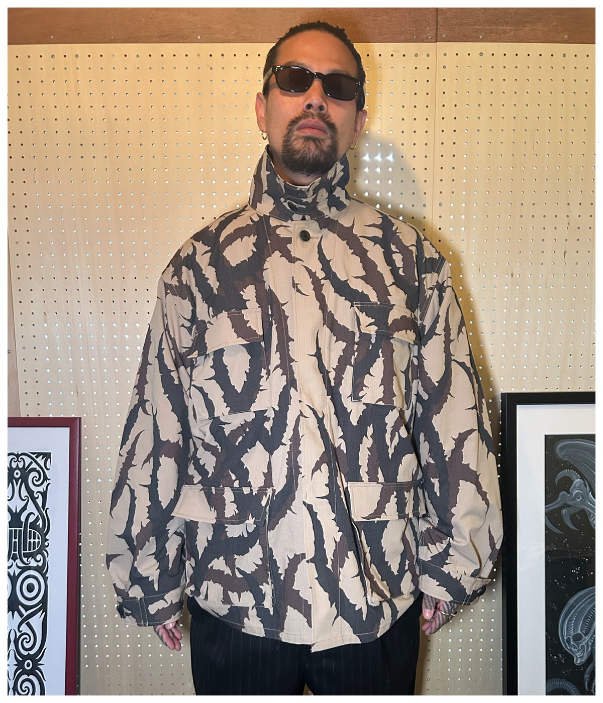TRIBAL CAMO BDU JACKET【BEIGE】