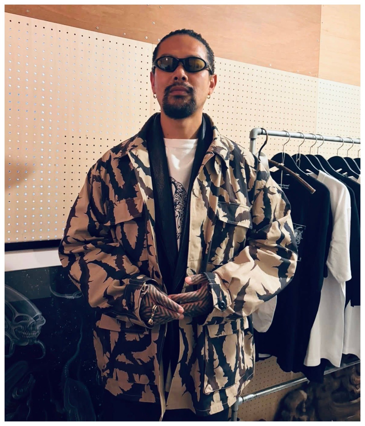 TRIBAL CAMO BDU JACKET【BEIGE】