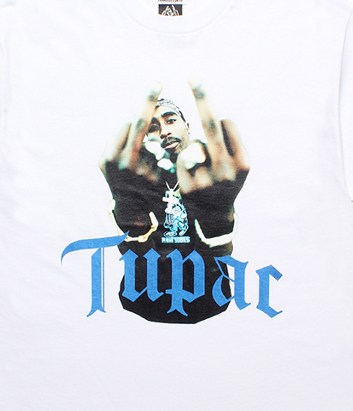 2PAC / CREW NECK T-SHIRT【WHITE】｜WACKO MARIA｜MELTING POT（正規 