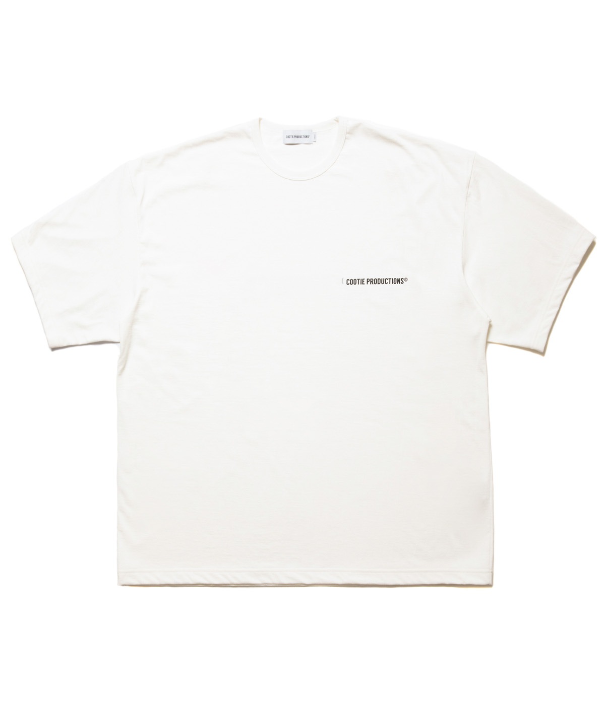 Dry Tech Jersey Oversized S/S Tee【WHITE】｜COOTIE PRODUCTIONS