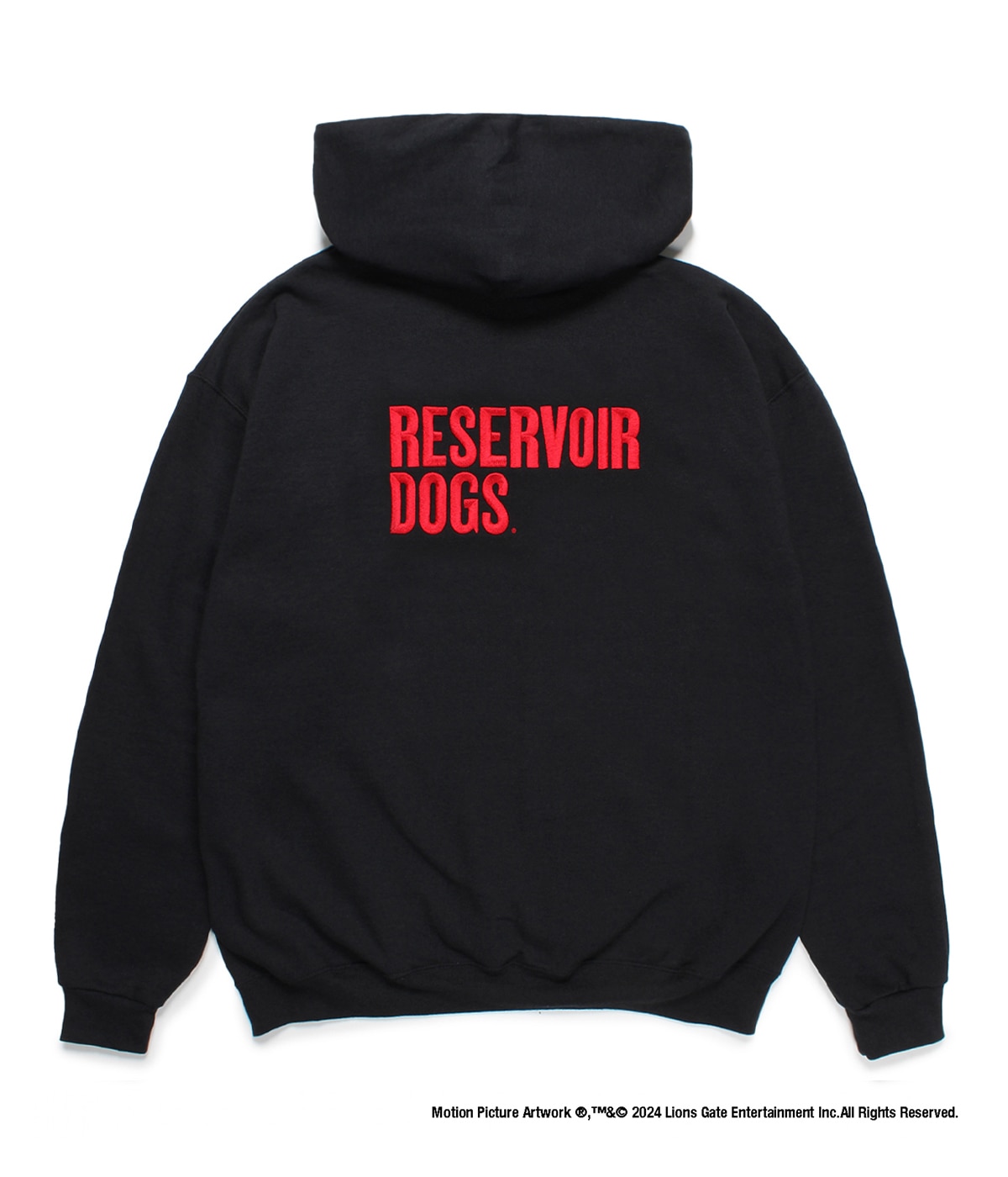 RESERVOIR DOGS / HOODED SWEAT SHIRT (TYPE-2)【BLACK】｜WACKO MARIA