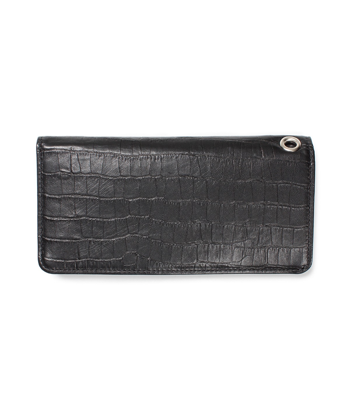 SPEAK EASY / LONG WALLET (CROCODILE EMBOSS)【BLACK】｜WACKO