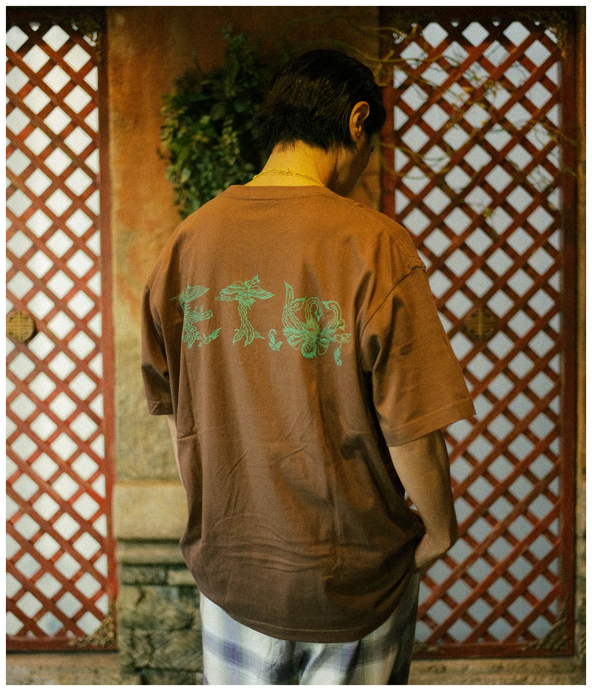 PHOENIX F.T.W. Tee【BROWN】