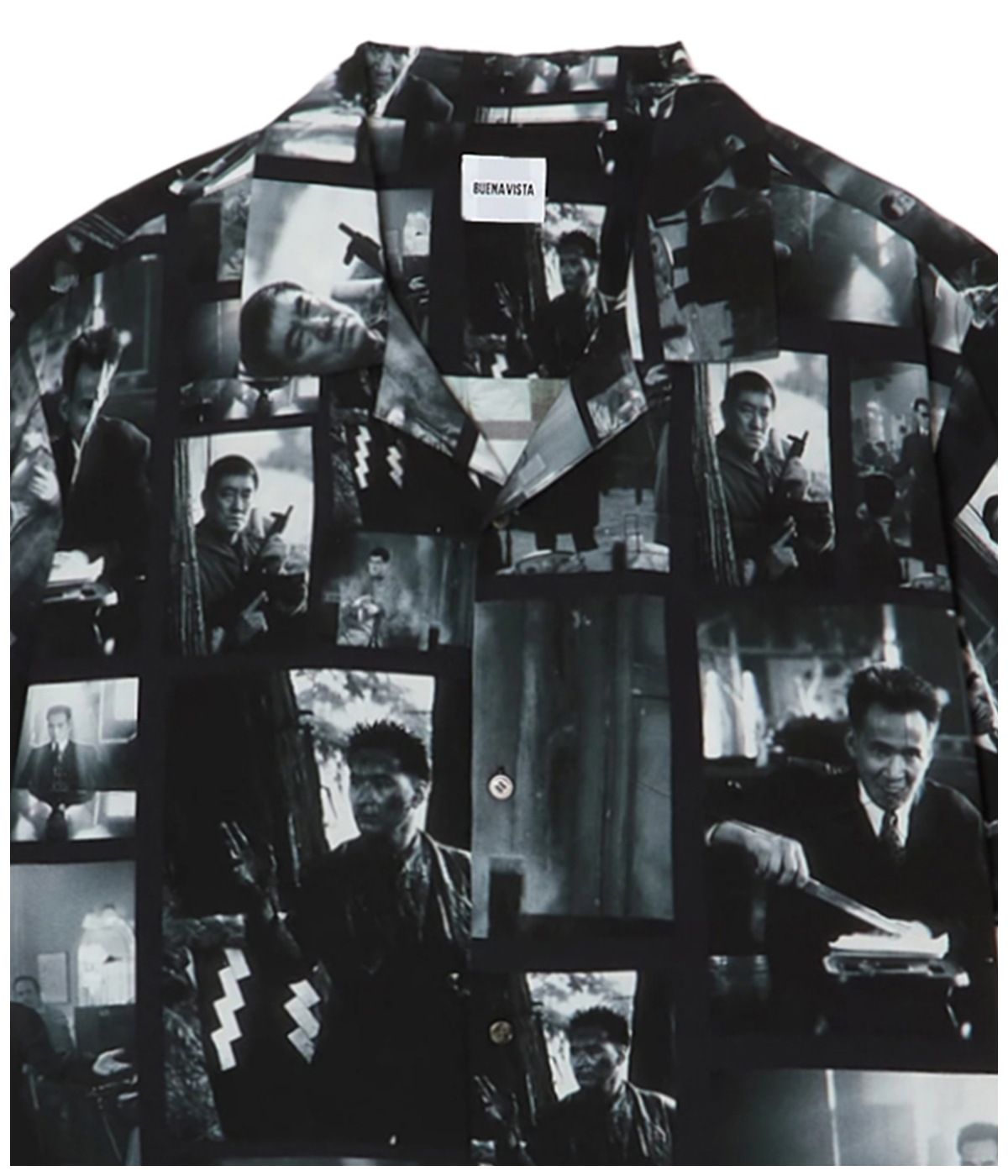『Black Rain』S/S shirts【BLACK】