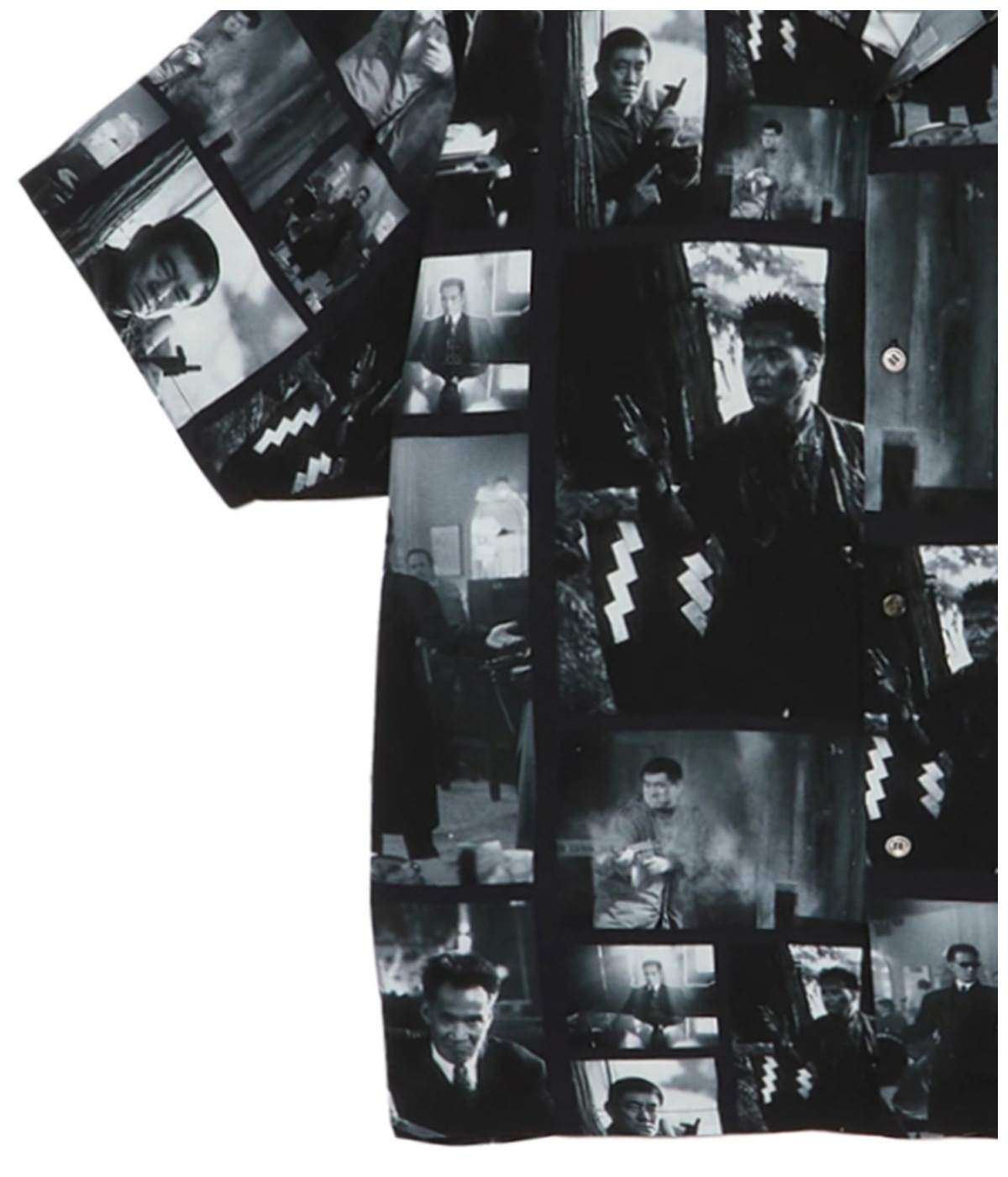 『Black Rain』S/S shirts【BLACK】