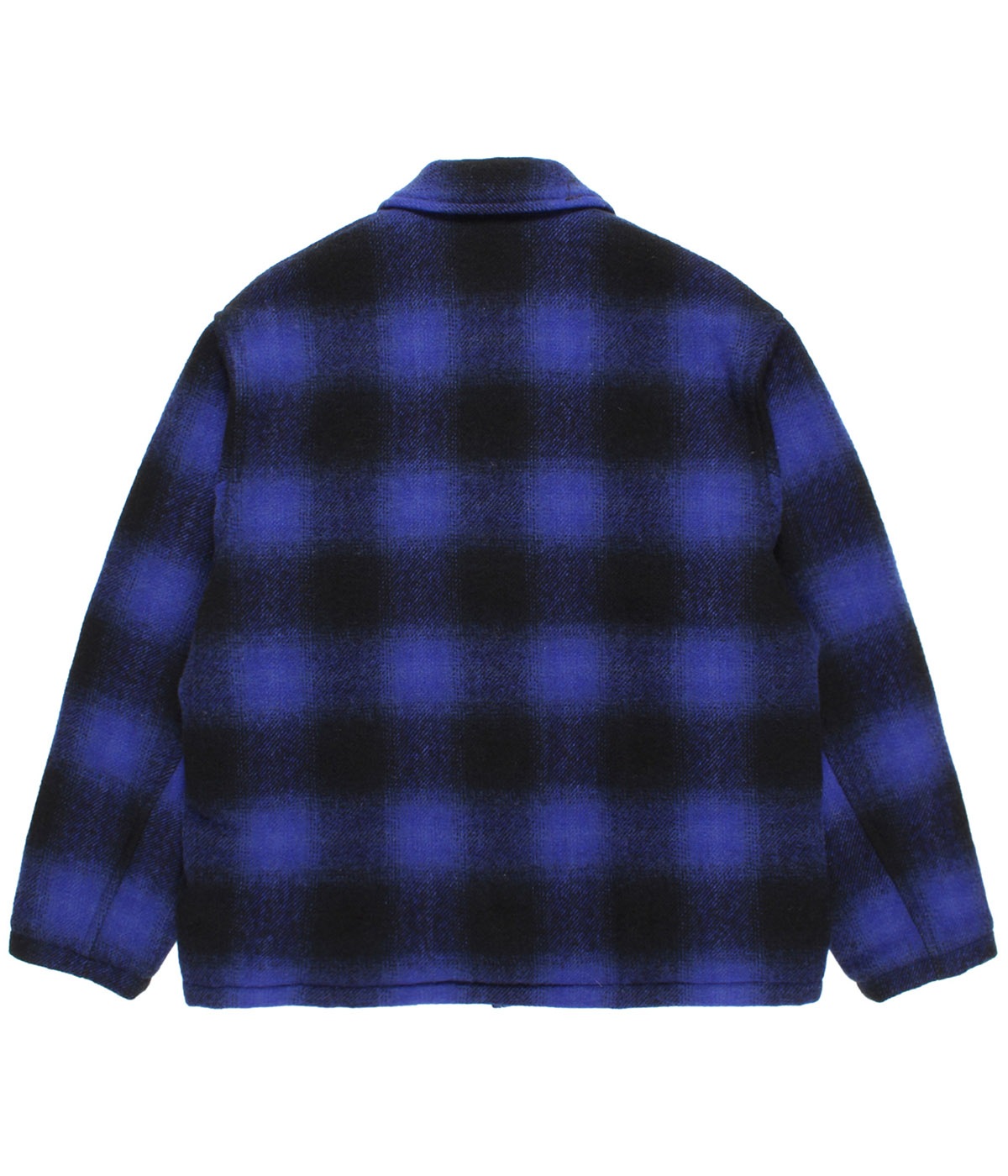 WOOL OMBRE CHECK 50'S JACKET (TYPE-1)【NAVY】｜WACKO MARIA