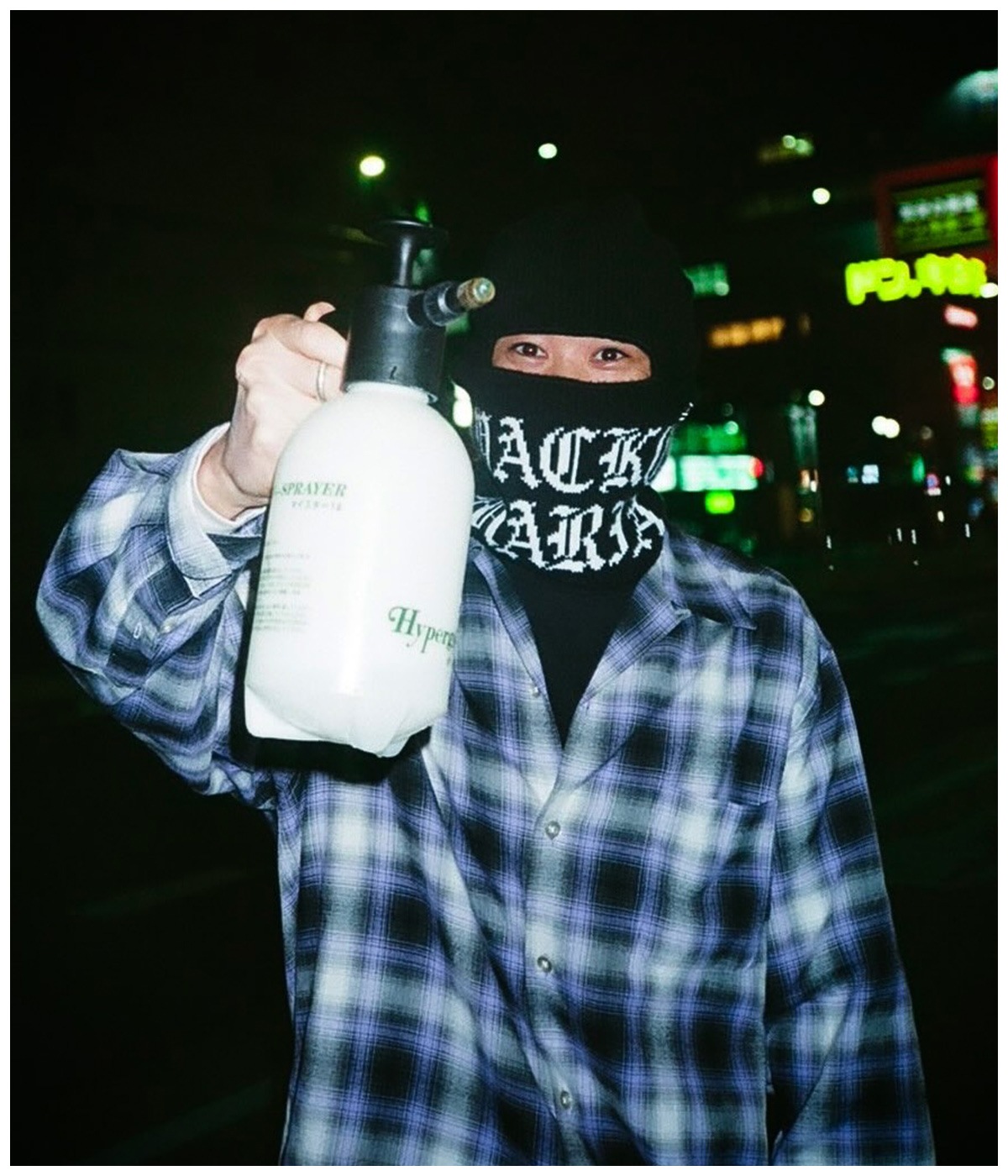 NEW ERA / JACQUARD KNIT BALACLAVA【BLACK】｜WACKO MARIA｜MELTING