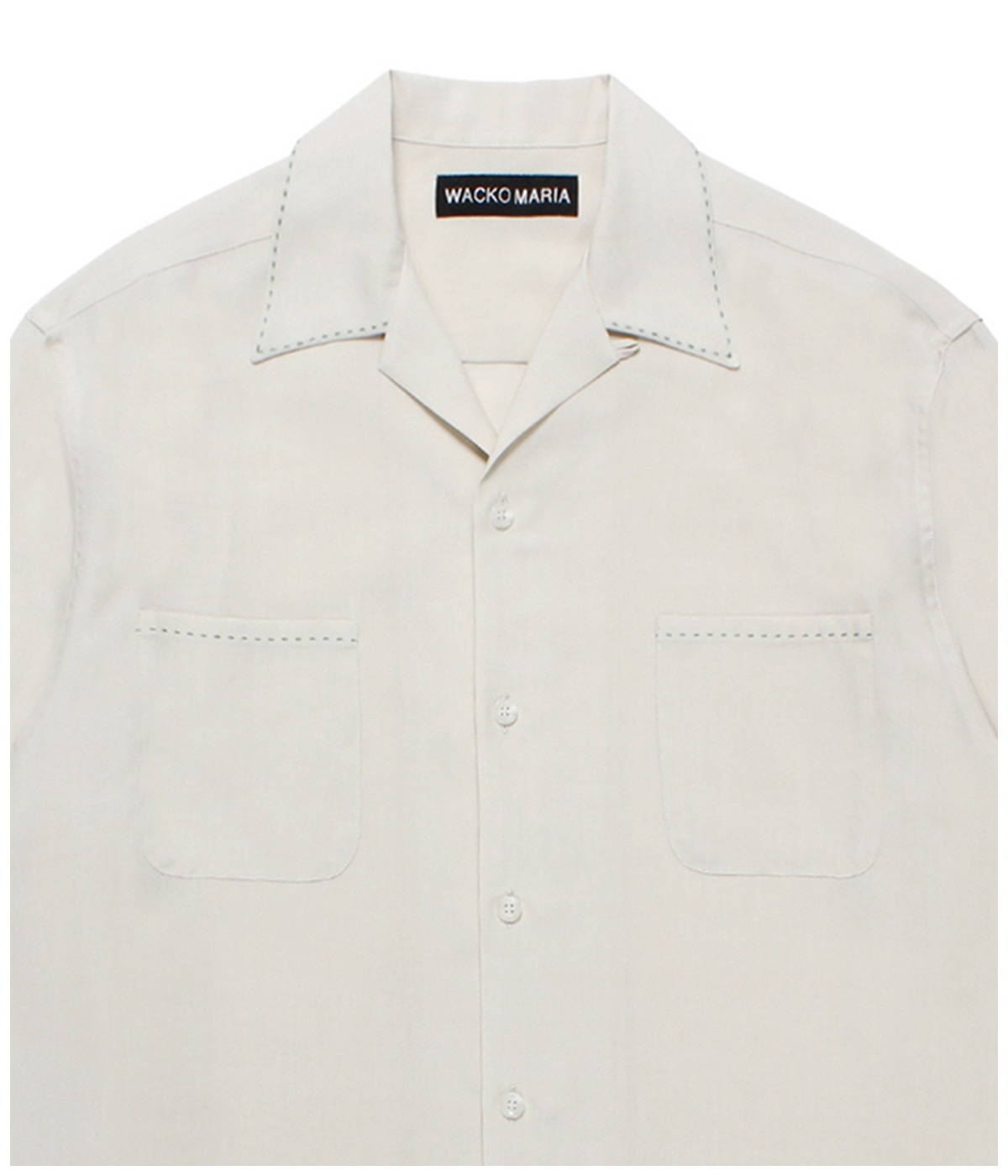50'S OPEN COLLAR SHIRT (TYPE-1)【IVORY】｜WACKO MARIA｜MELTING POT